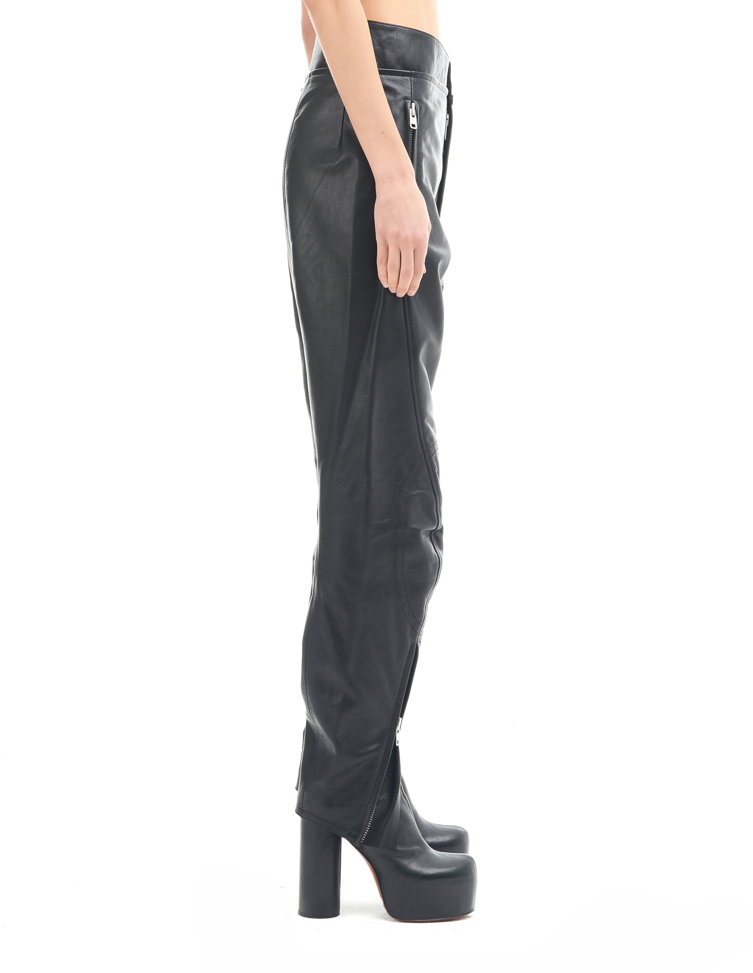 VETEMENTS Leather trousers