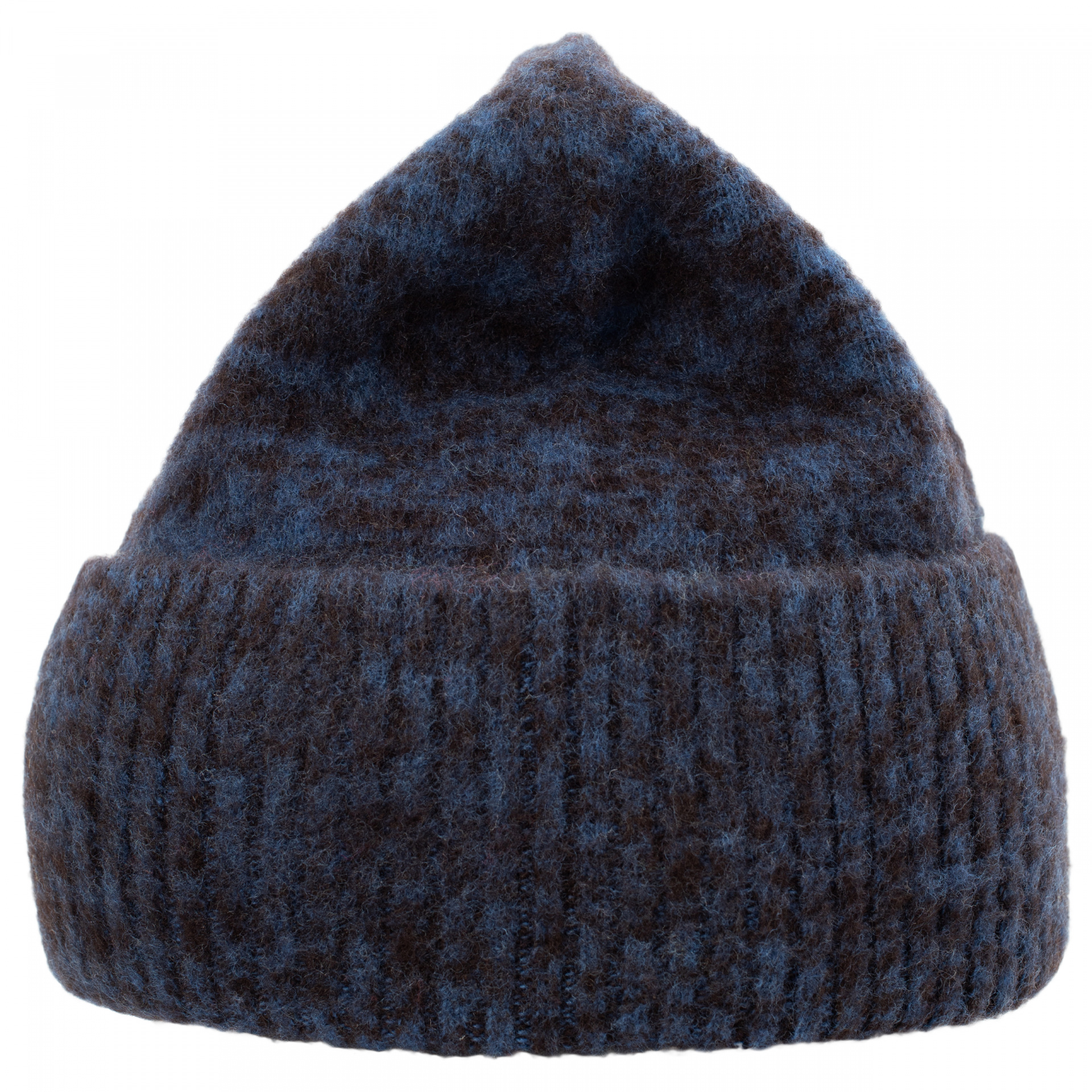 Buy OAMC men navy blue wool logo beanie 