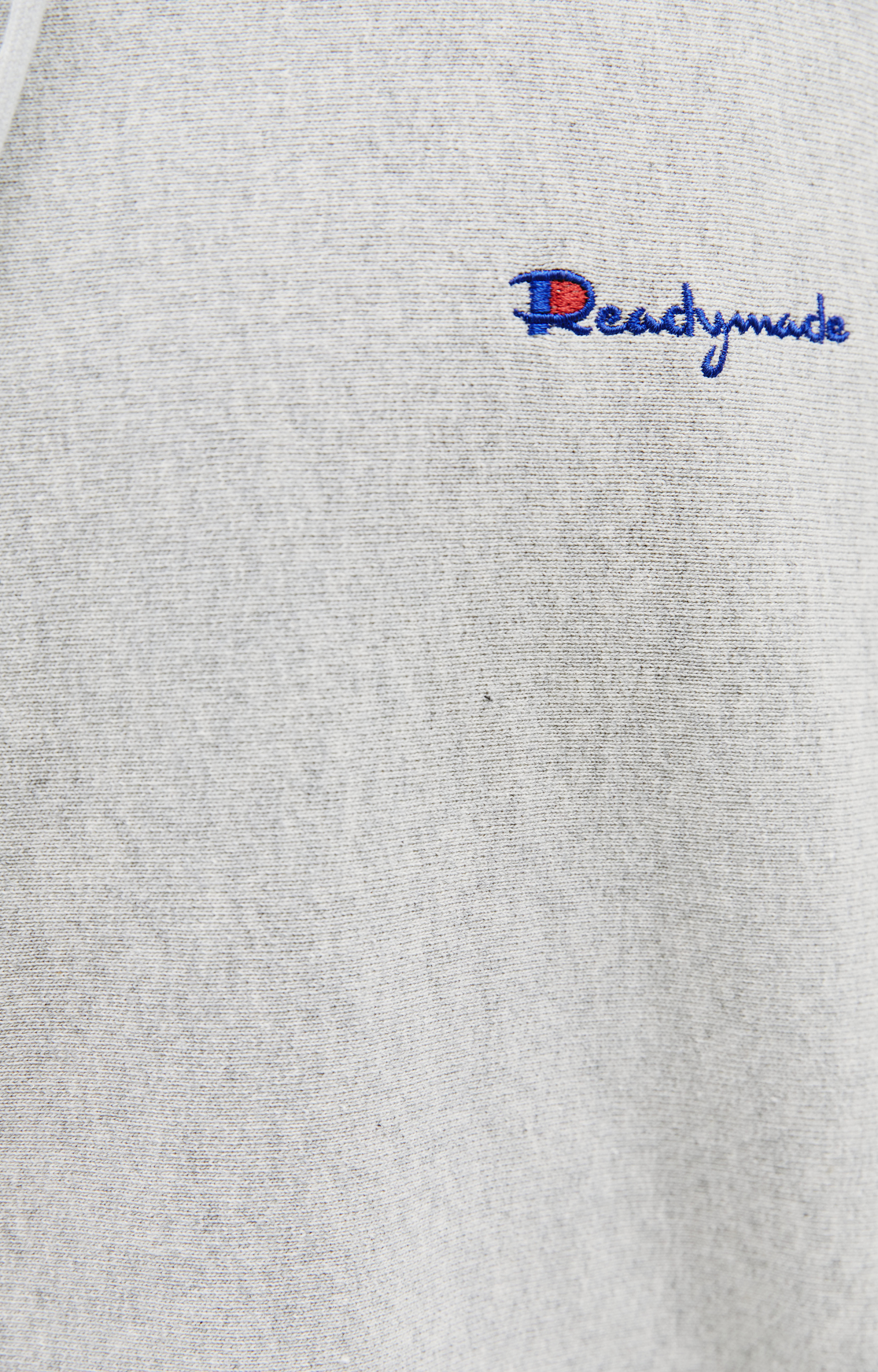 Readymade Grey embroidered hoodie