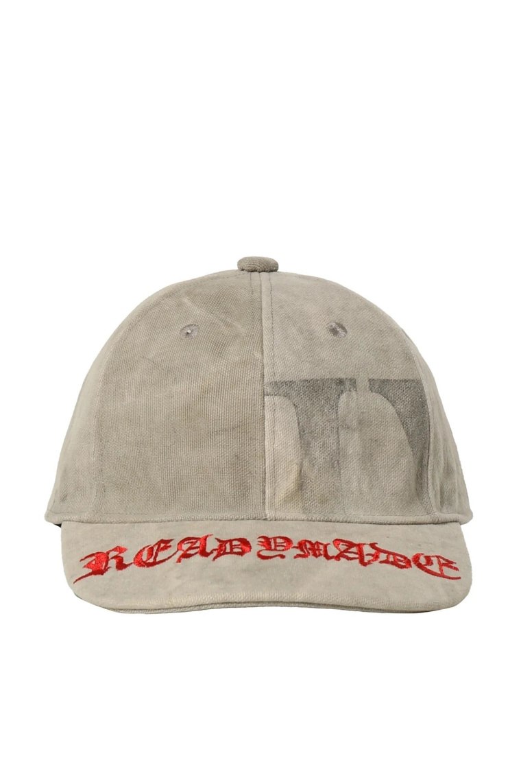 Readymade Smile Cap with Logo Embroidery