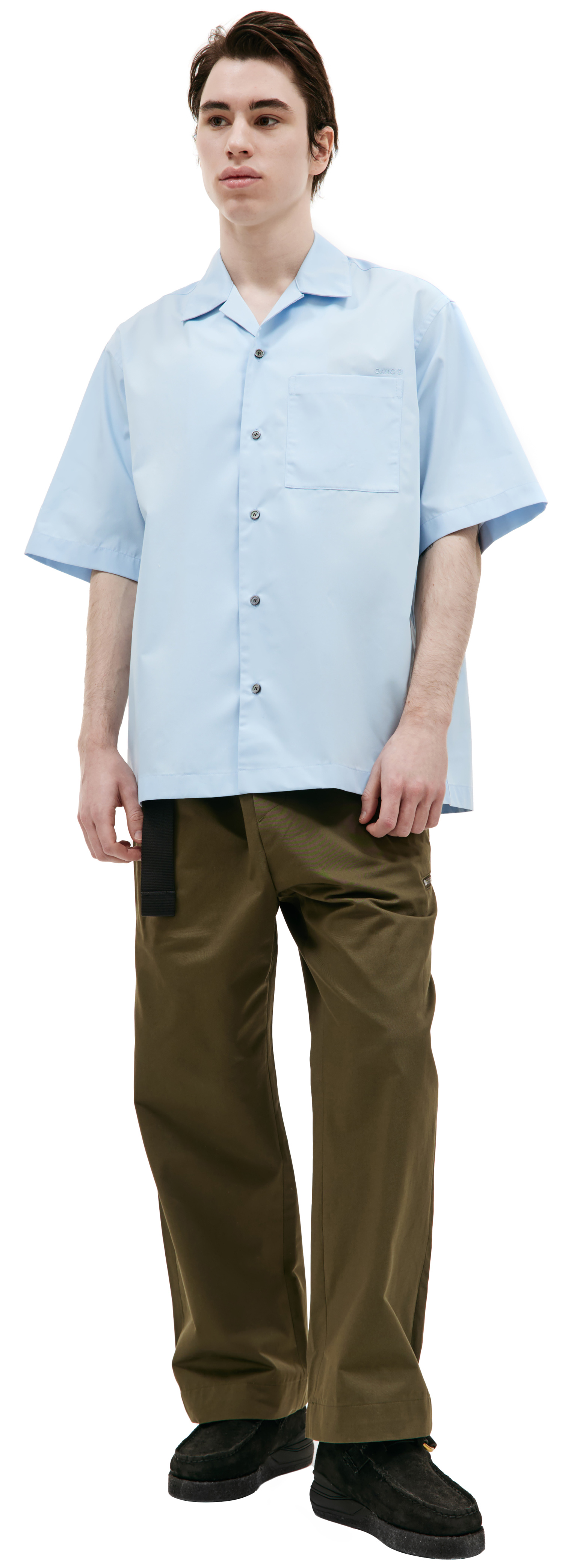 OAMC Рубашка Kurt с короткими рукавами