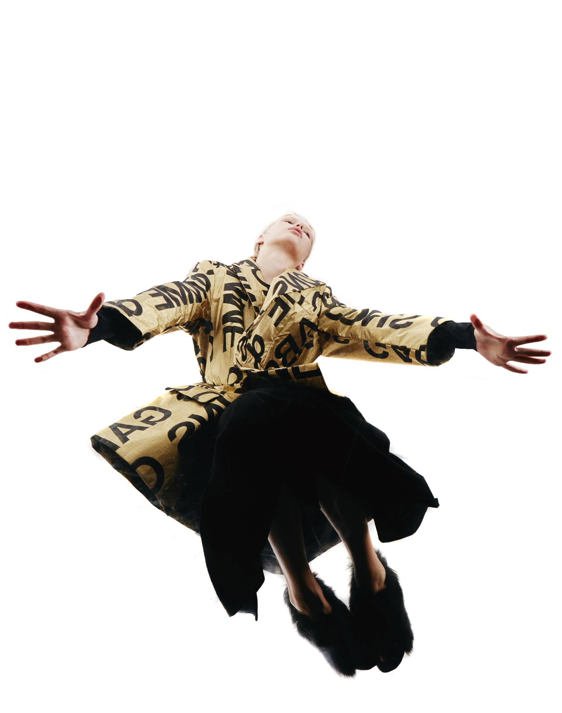 VETEMENTS Fur Leather Shoes