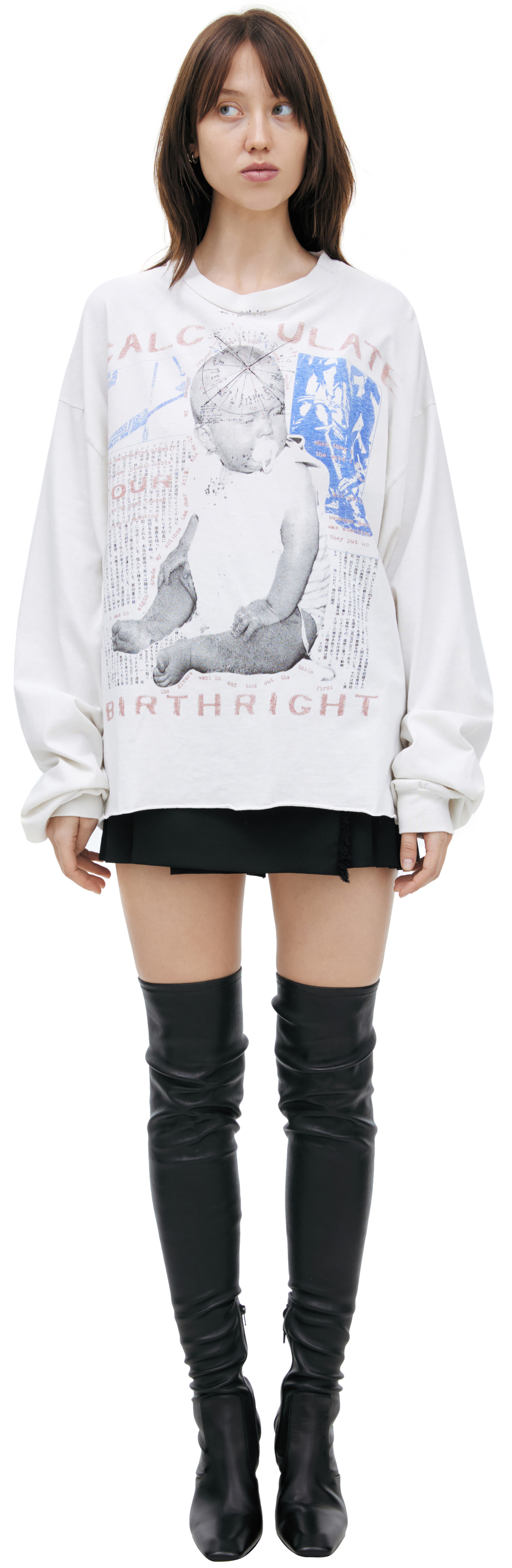Enfants Riches Déprimés White Printed Longsleeve