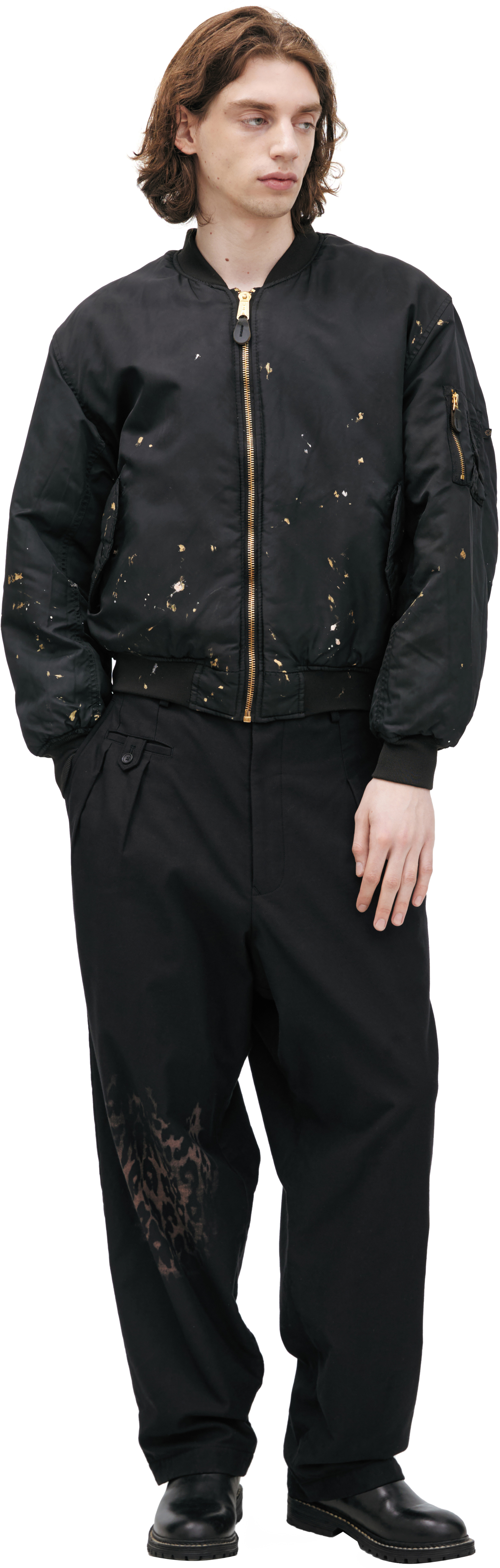 Mastercraft Union Painted bomber jacket