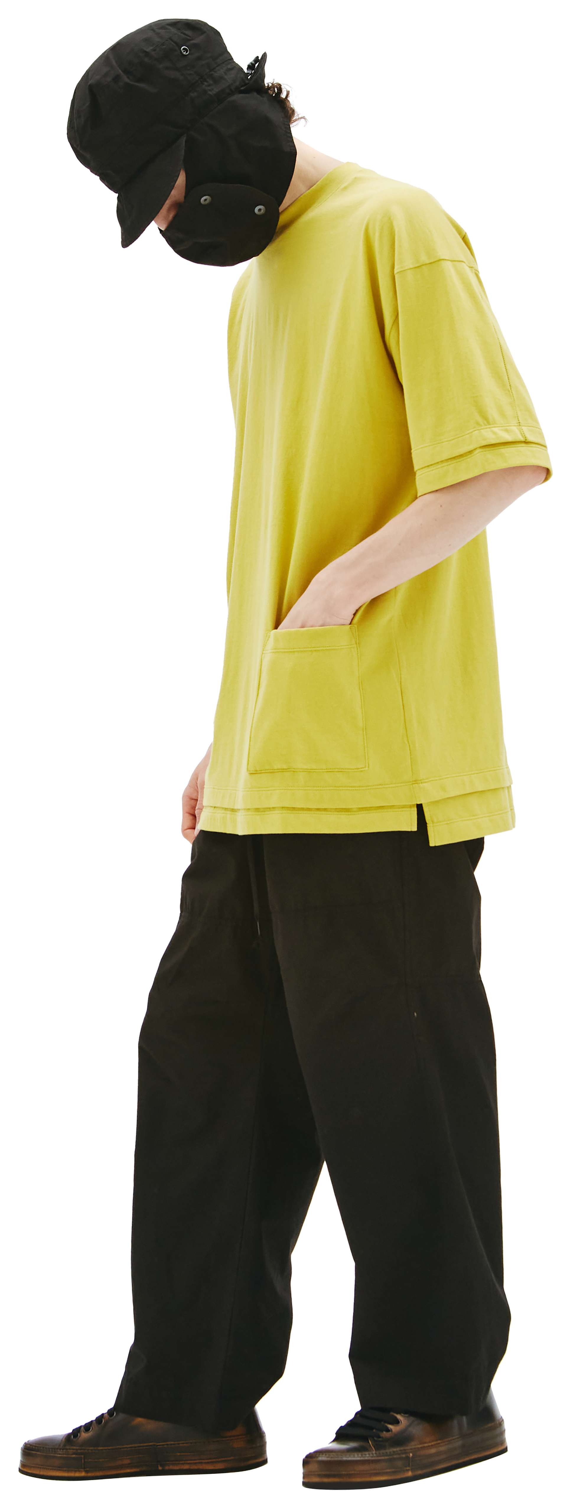 The Viridi-Anne Сotton t-shirt with patch pocket