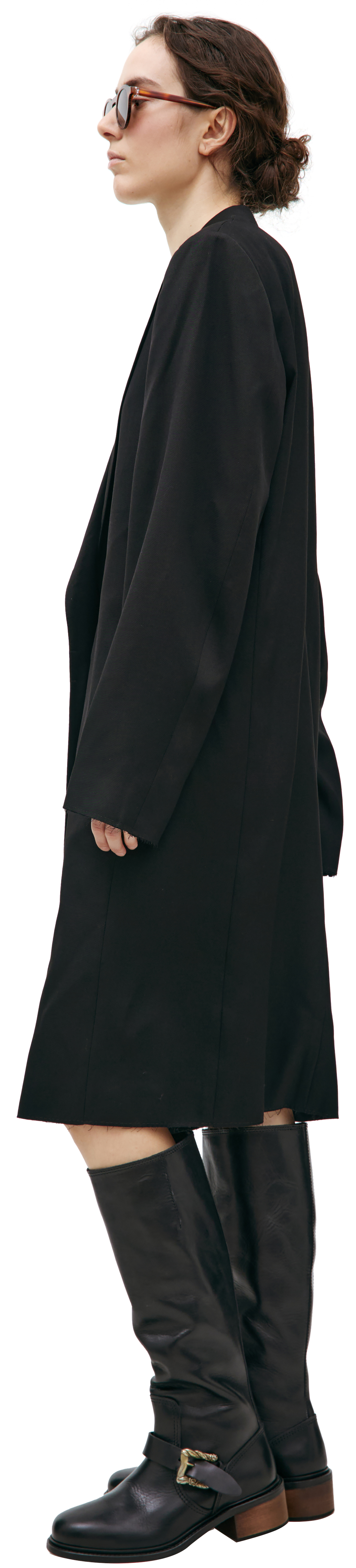 Enfants Riches Déprimés Wool coat with stitched belt