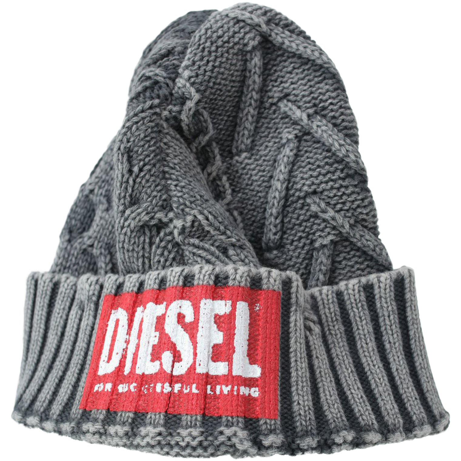 Diesel Faded beanie with logo