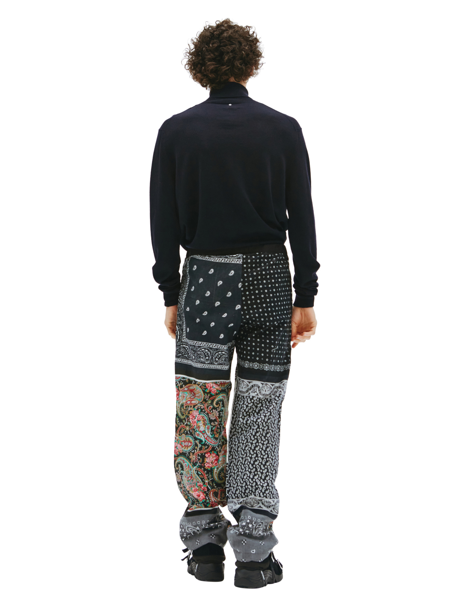 Children of the discordance Bandana patchwork trousers