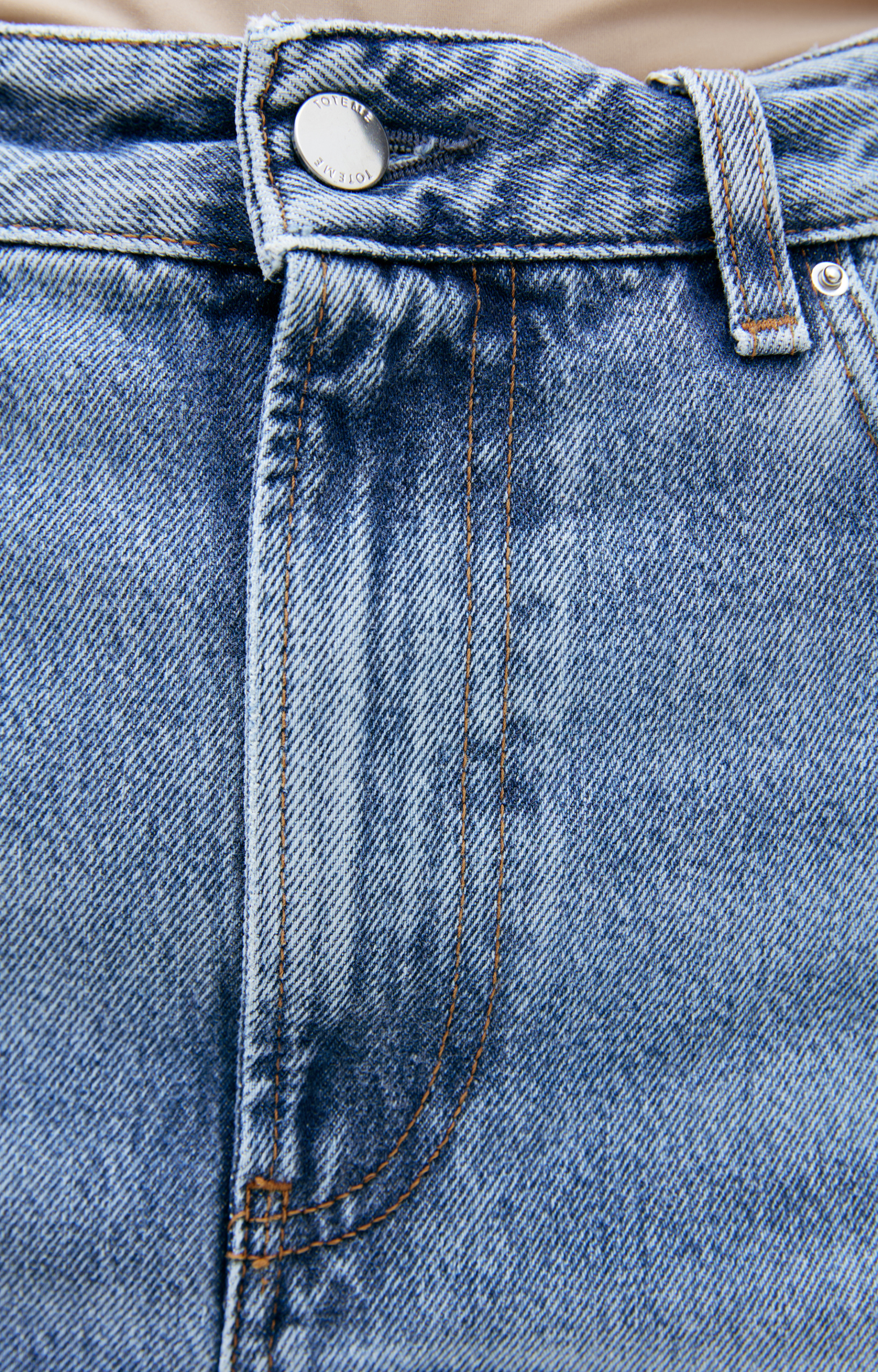 TOTEME Straight cotton jeans