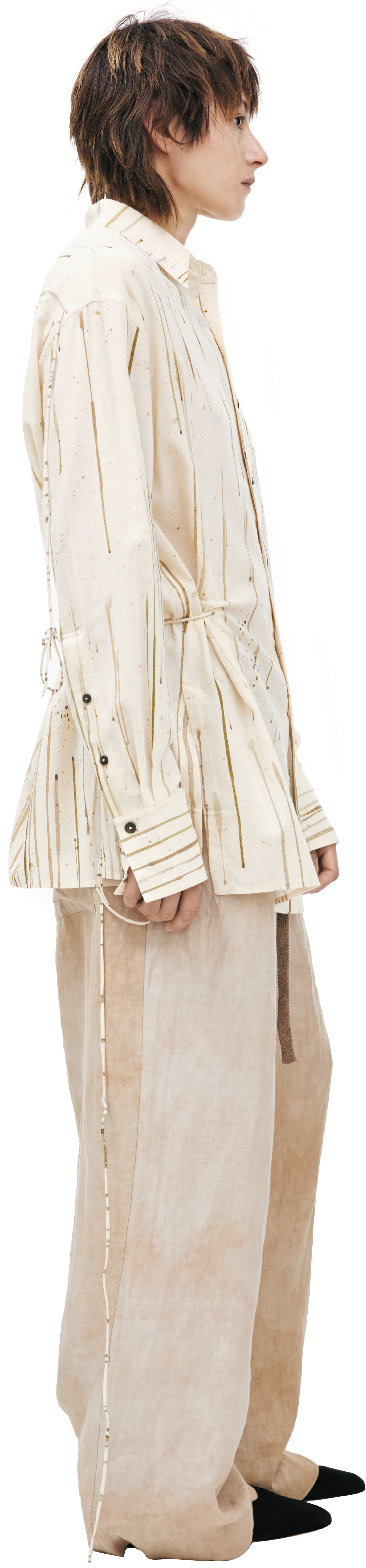 Ziggy Chen Cotton & Linen Shirt