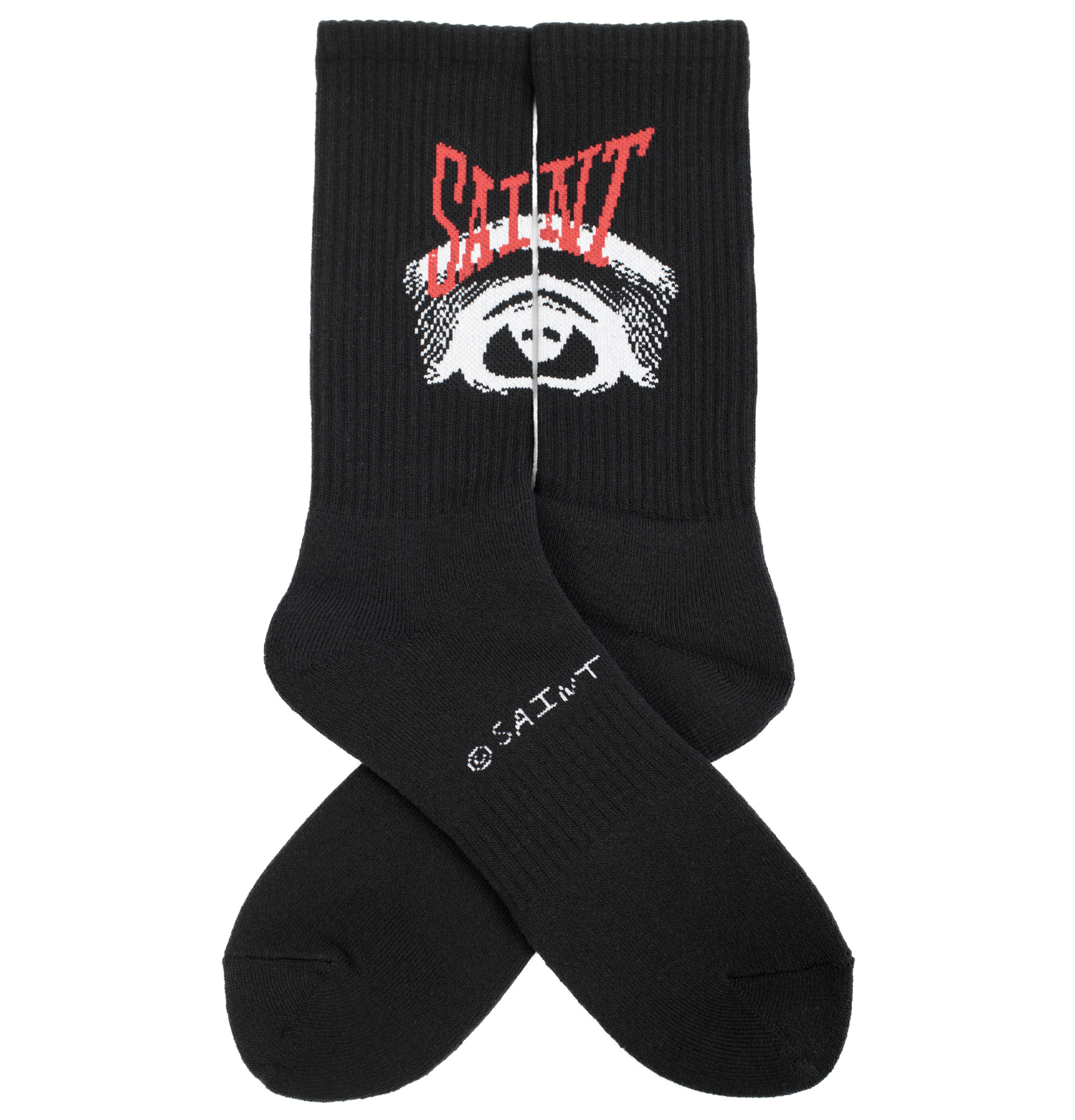 Saint Michael Eye Printed Socks