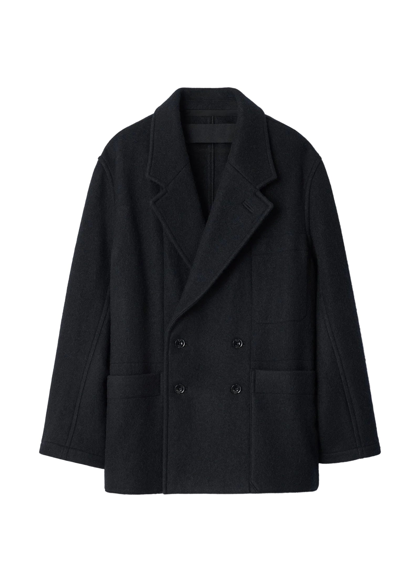 Lemaire Short Double-Breasted Coat