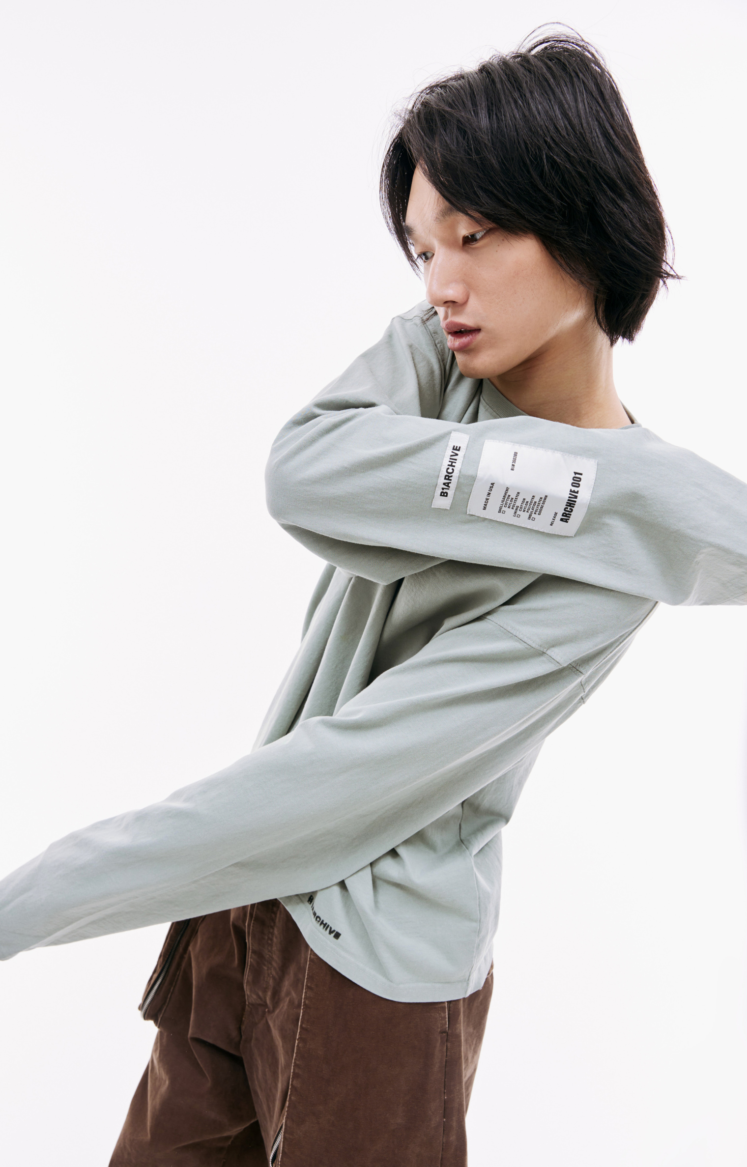 B1ARCHIVE Cotton oversized longsleeve