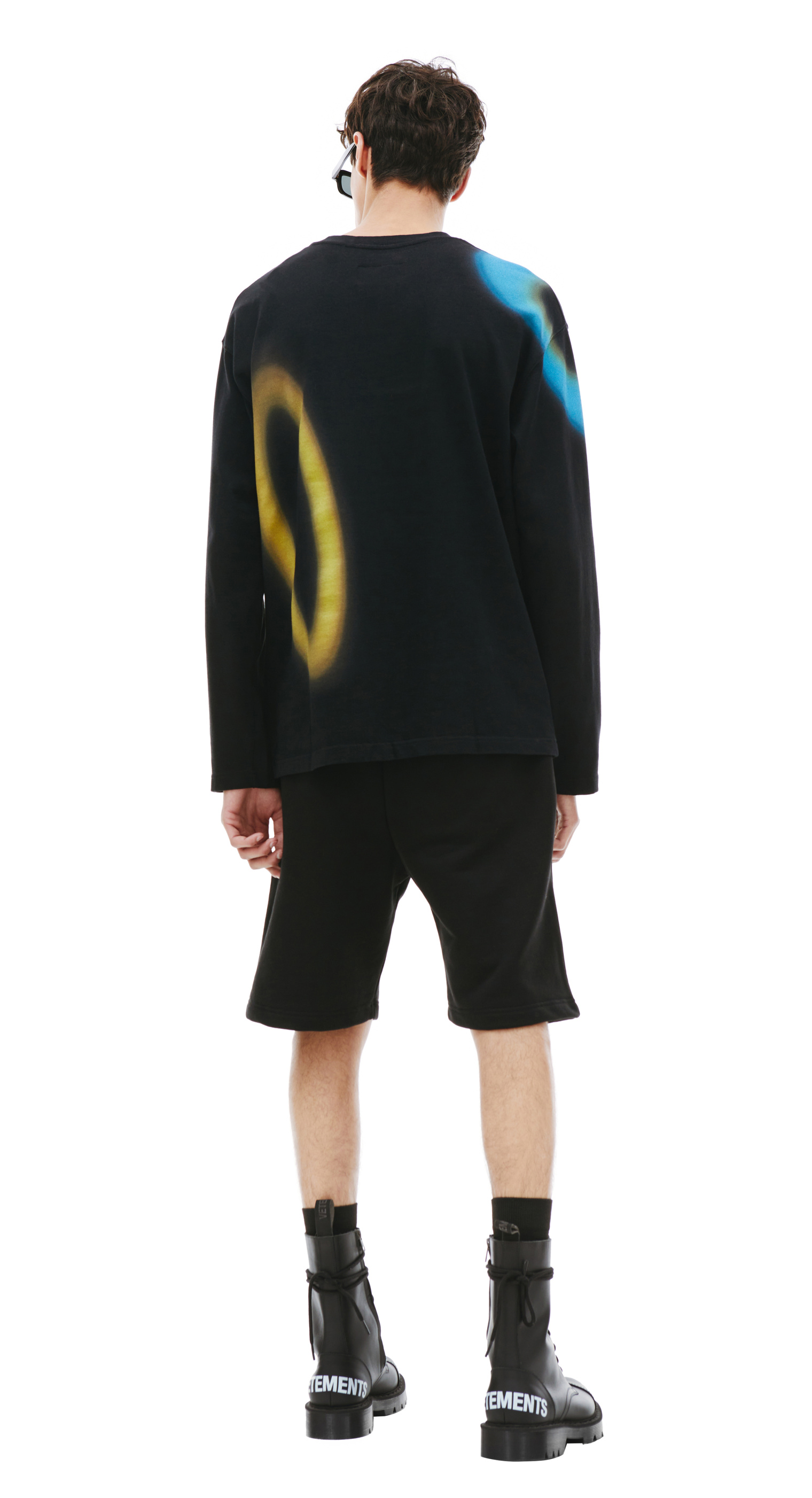 A-COLD-WALL* Black Hypergraphic long sleeve t-shirt