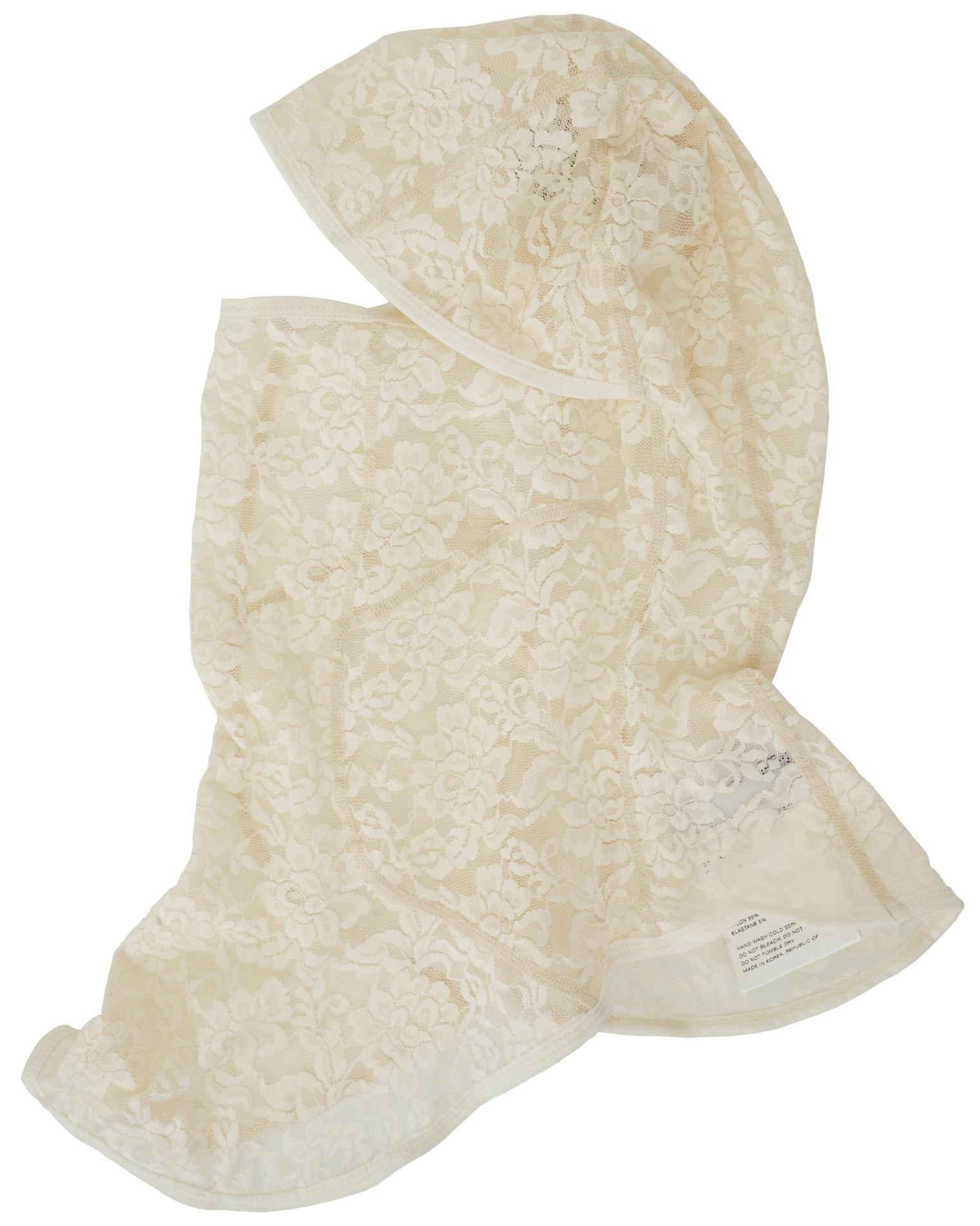 Post Archive Faction White 5.0+ lace balaclava