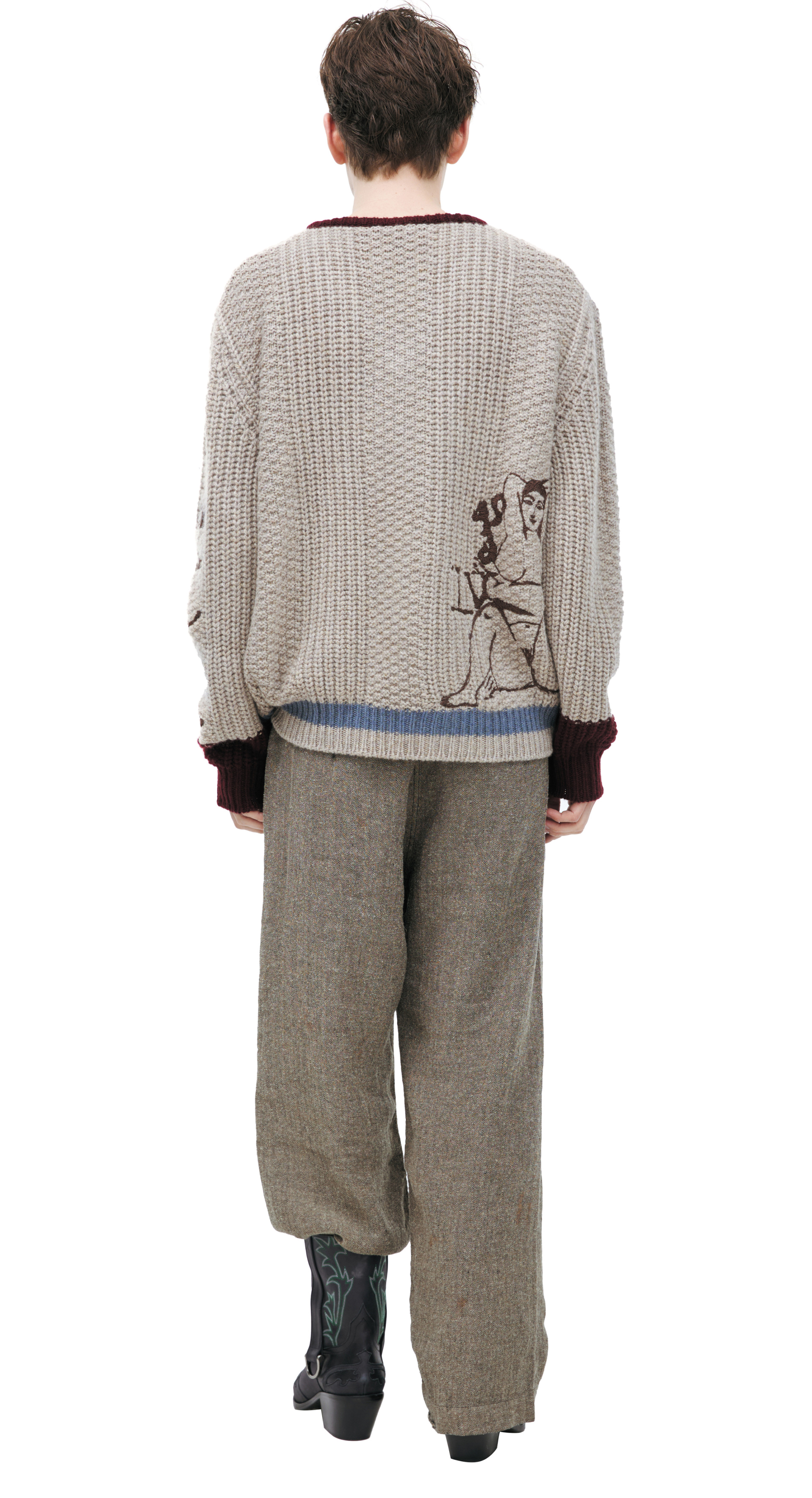 Enfants Riches Déprimés Cashmere V-Neck Sweater