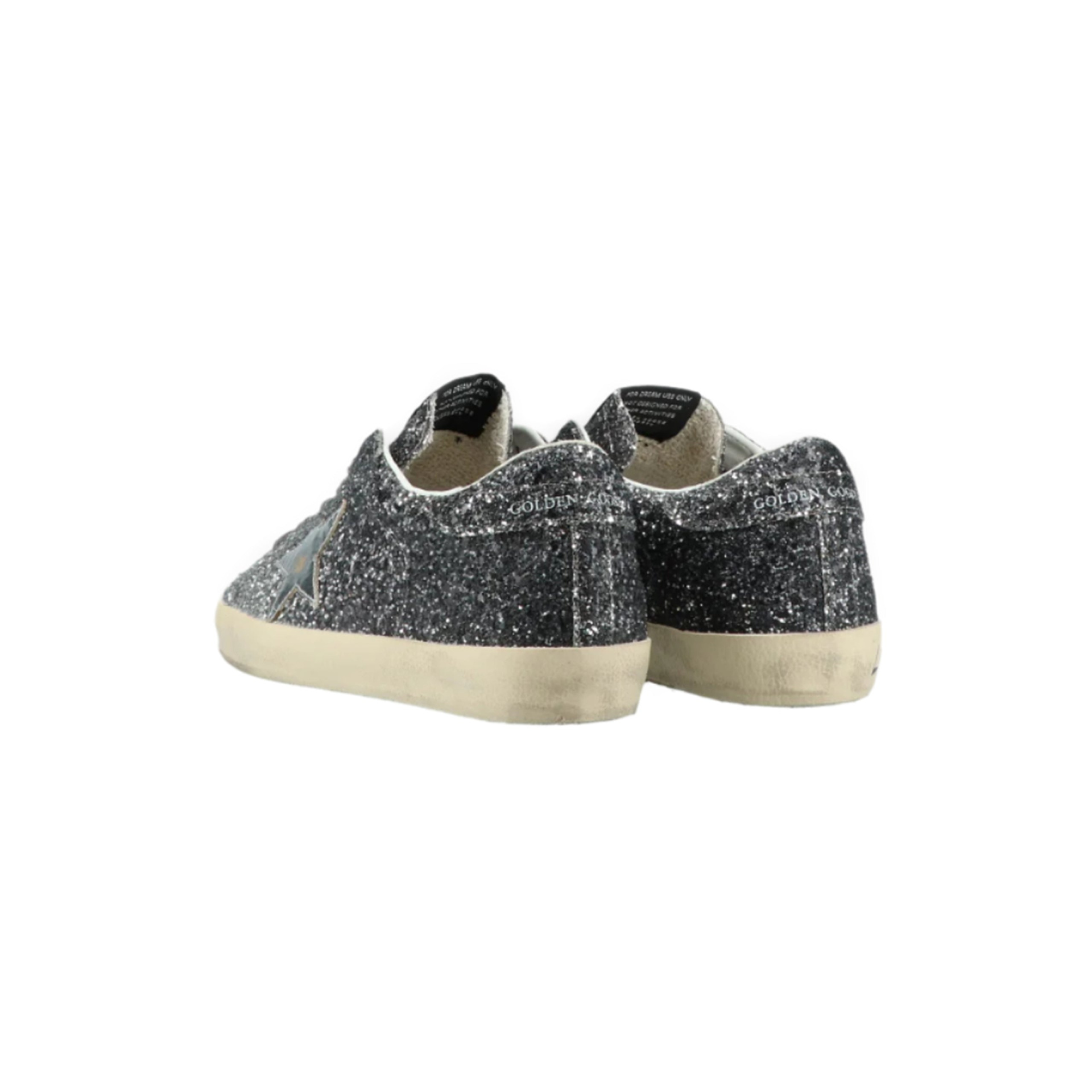Golden Goose Women\'s Super Star Classic Sneakers With Glitter