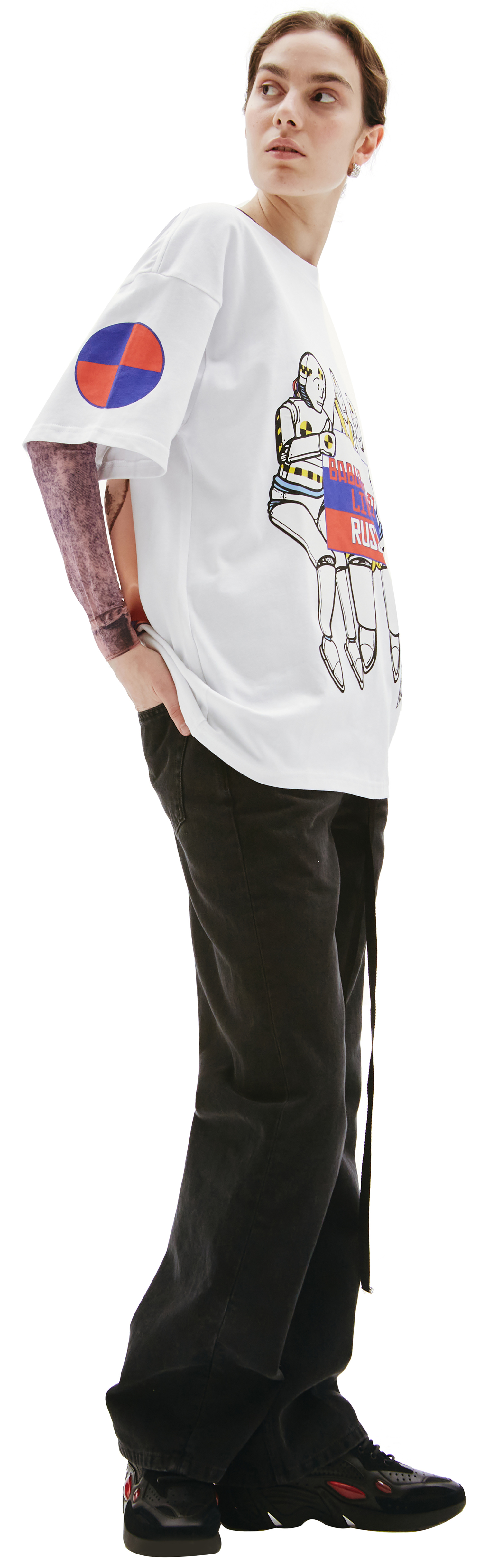 AWGE CREW white t-Shirt