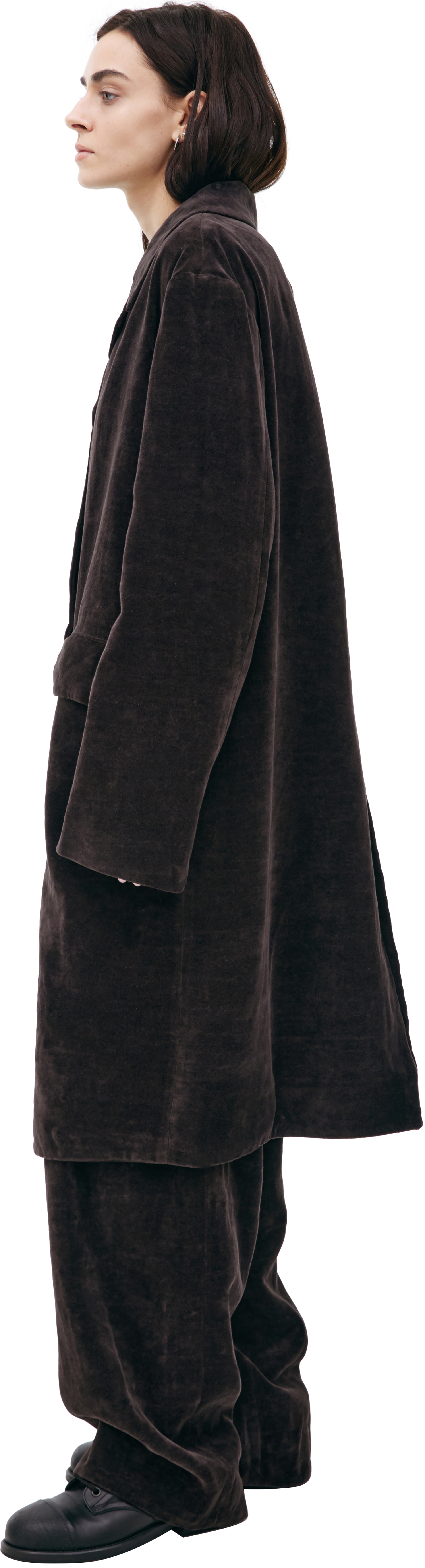 Ziggy Chen Velour Coat