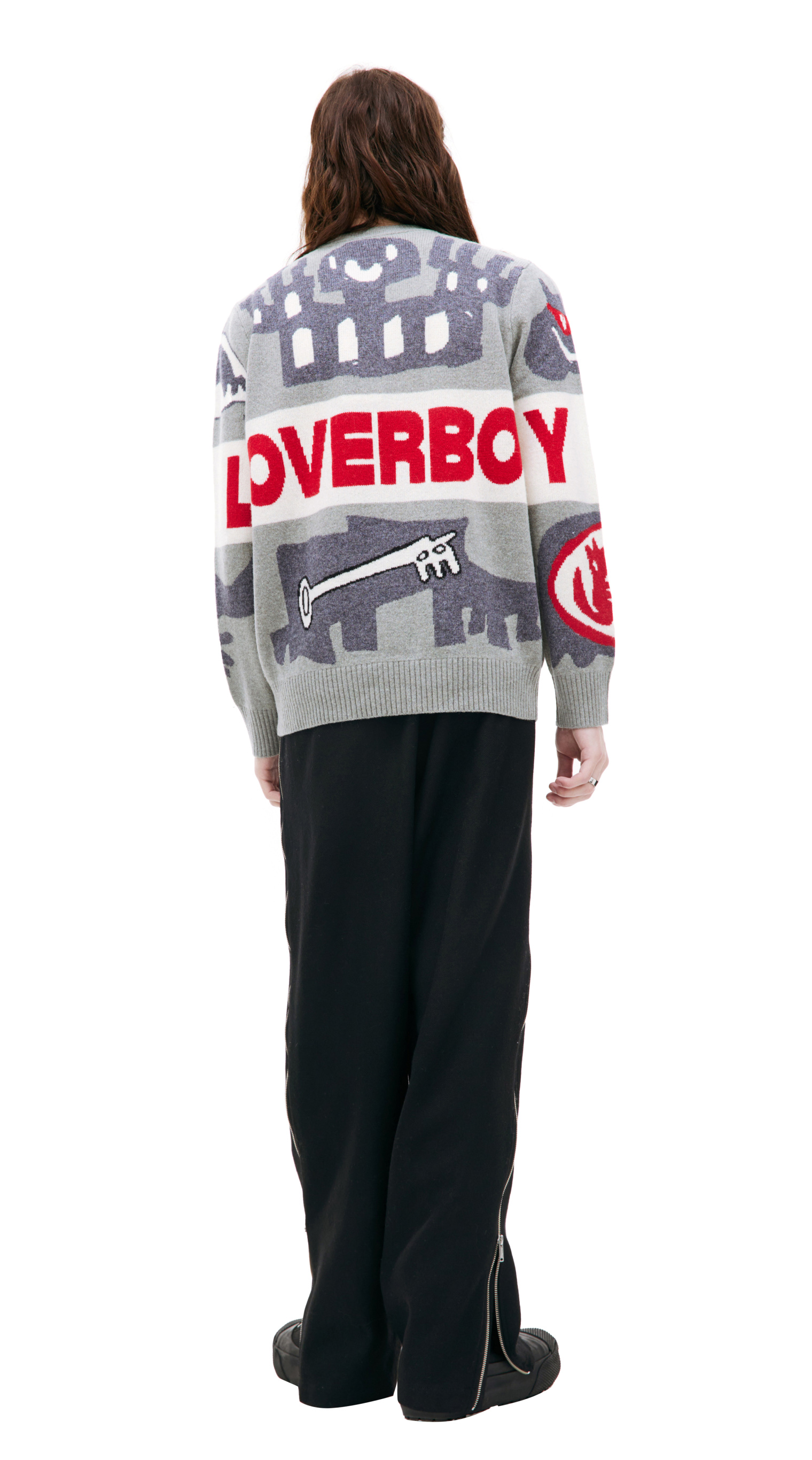 CHARLES JEFFREY LOVERBOY Loverboy logo sweater