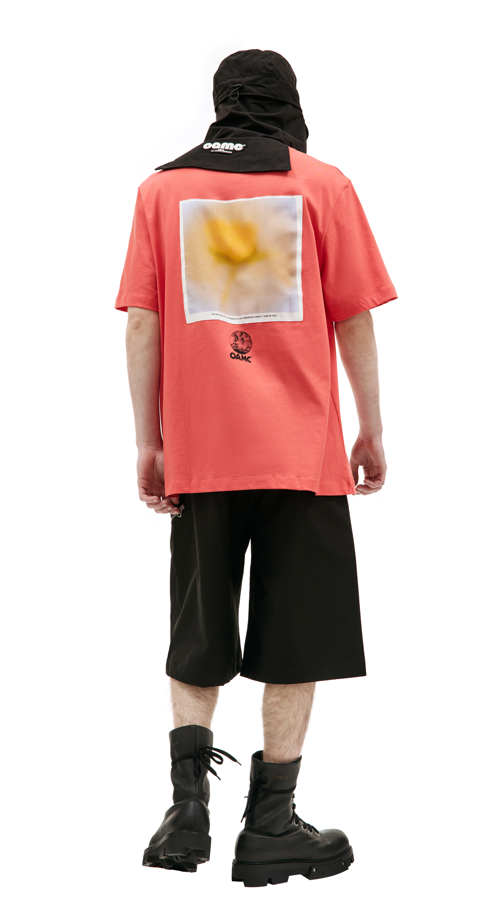 OAMC Stillest t-shirt with silk patch