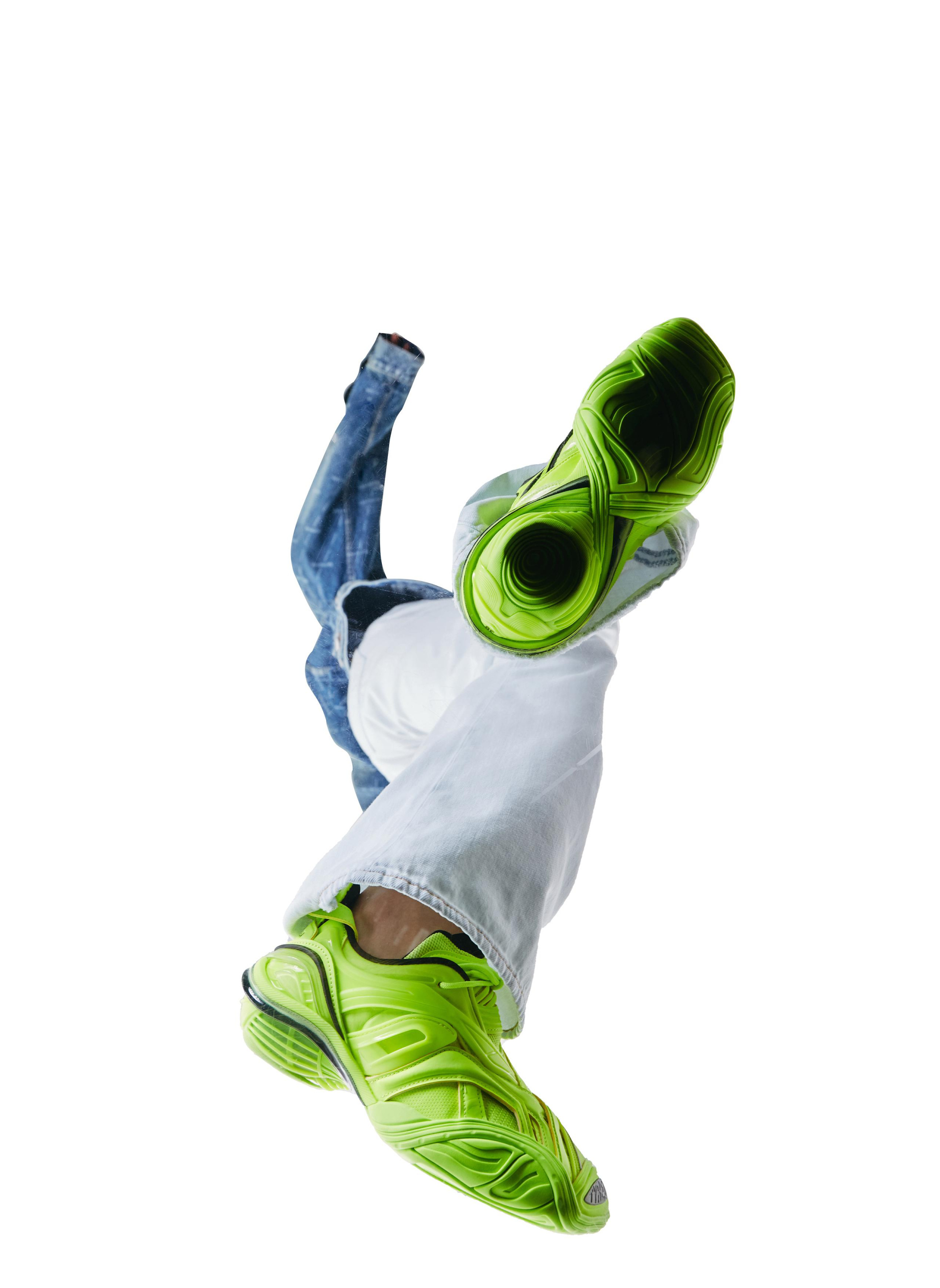 Balenciaga Tyrex Neon Yellow Sneakers