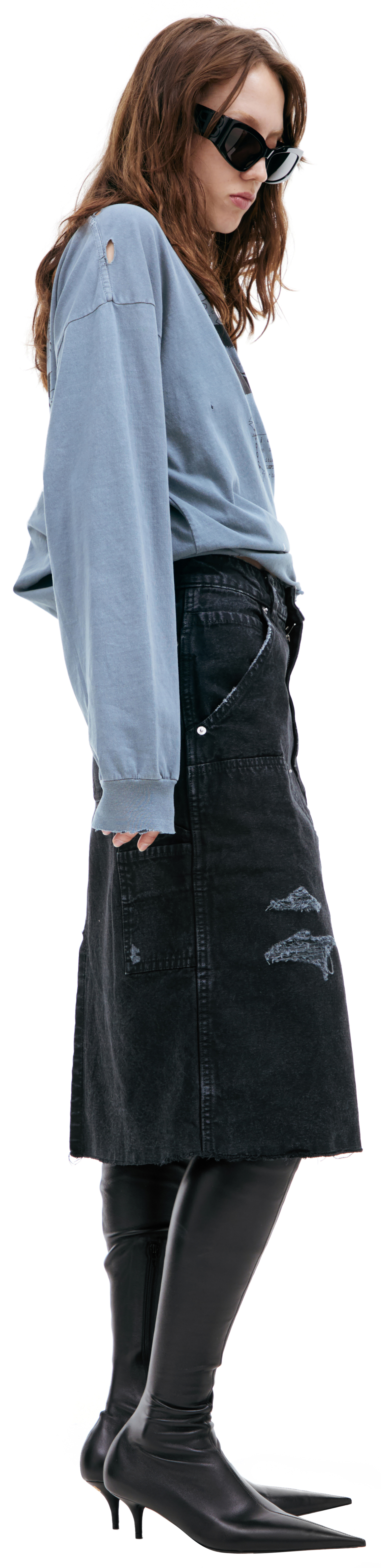Enfants Riches Déprimés Denim Skirt