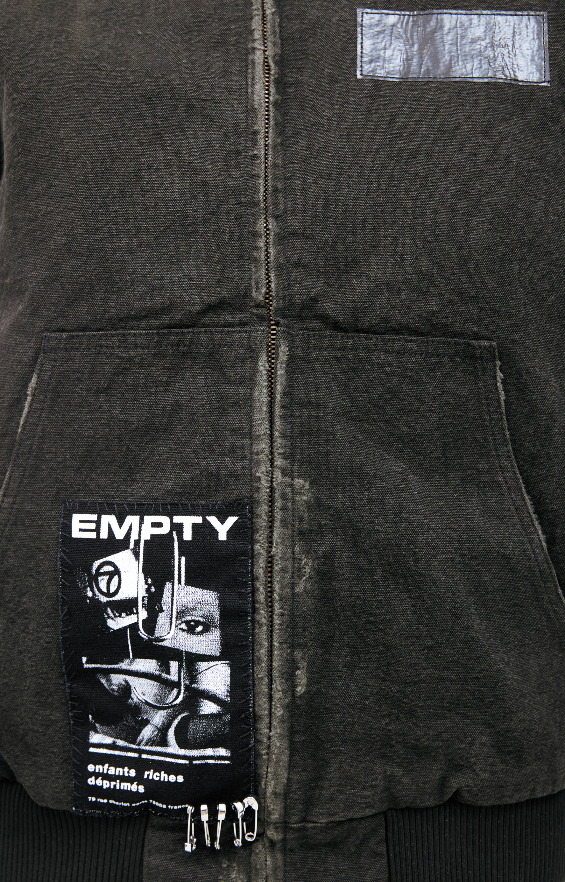 Enfants Riches Déprimés Denim jacket with patch