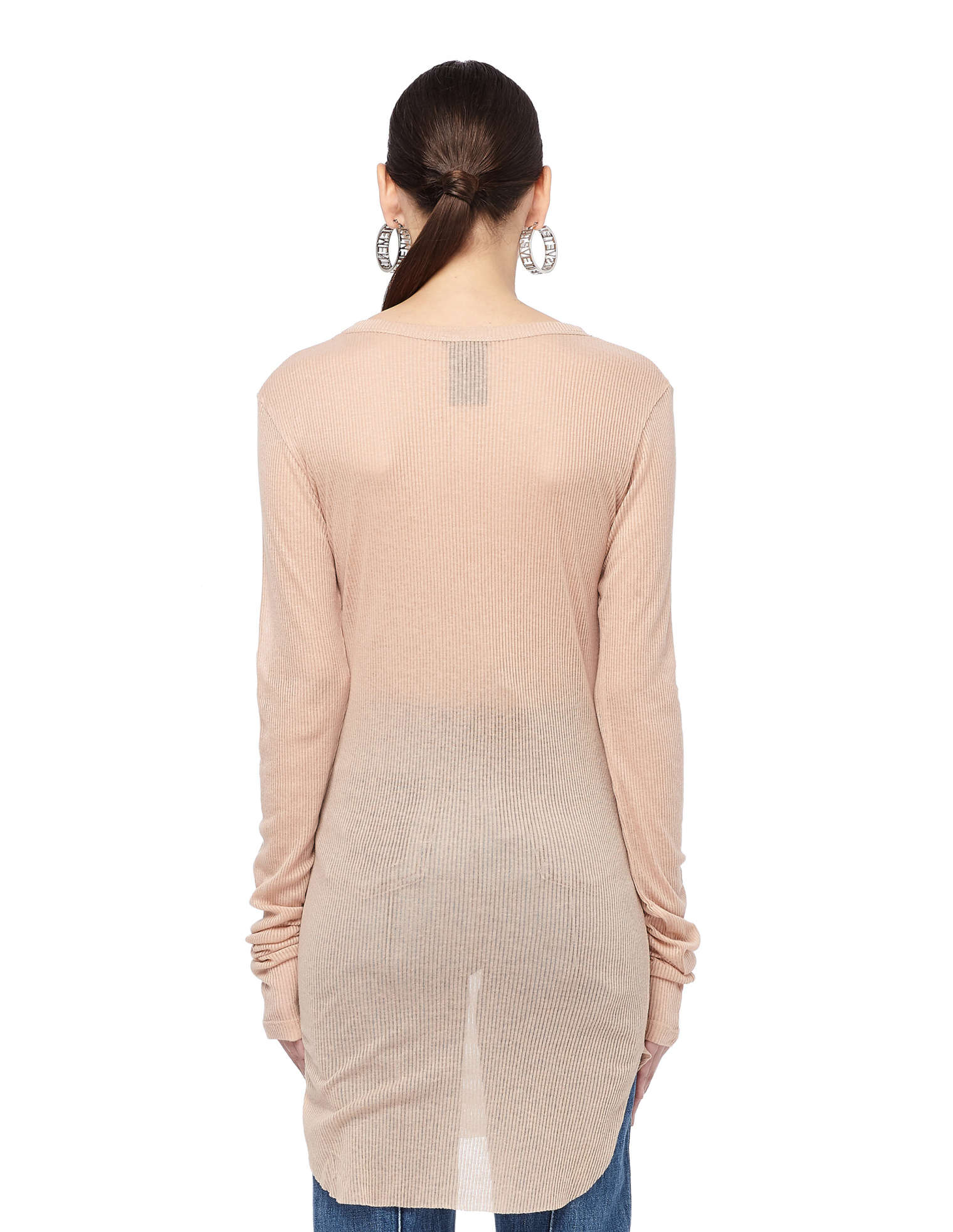Ann Demeulemeester Лонгслив из хлопкового микса