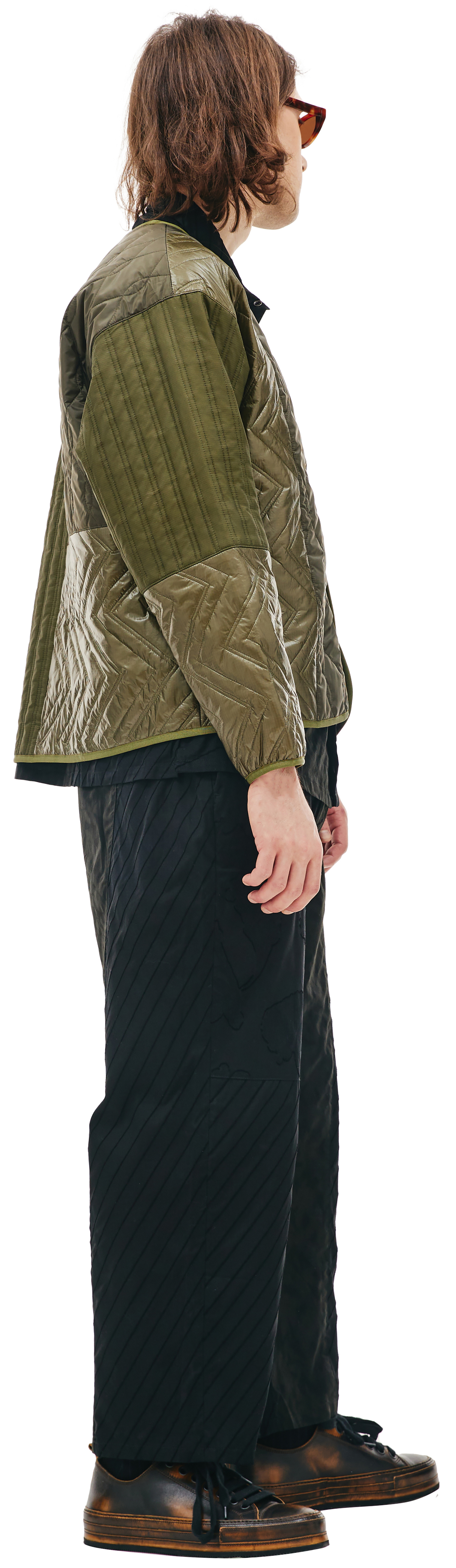 KIMMY Green quilted jacket