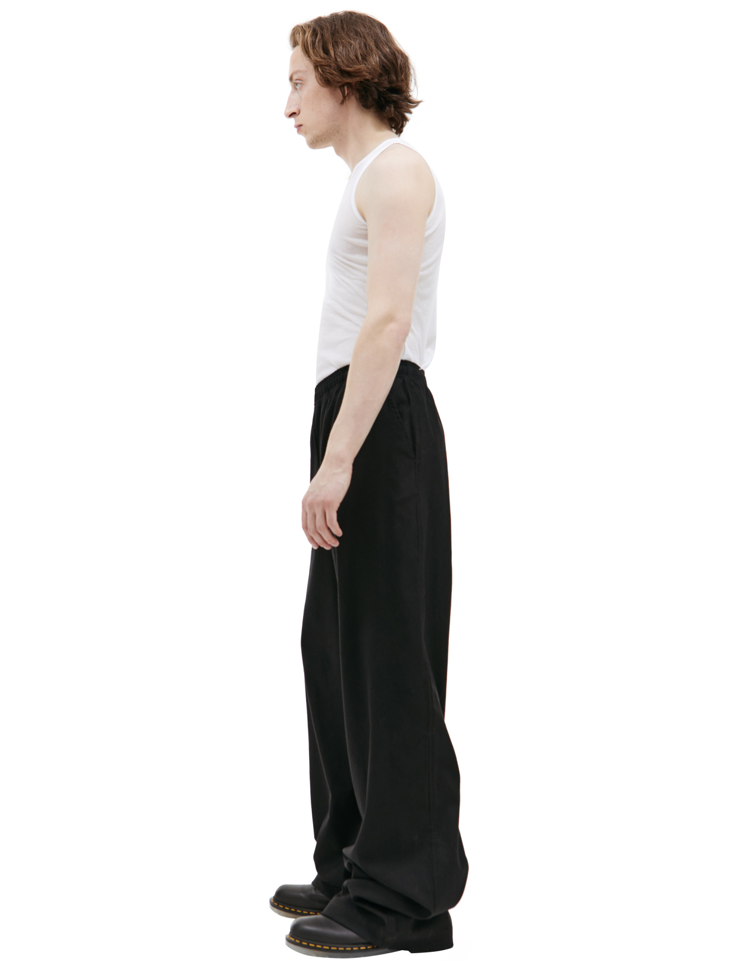 VTMNTS Black straight trousers