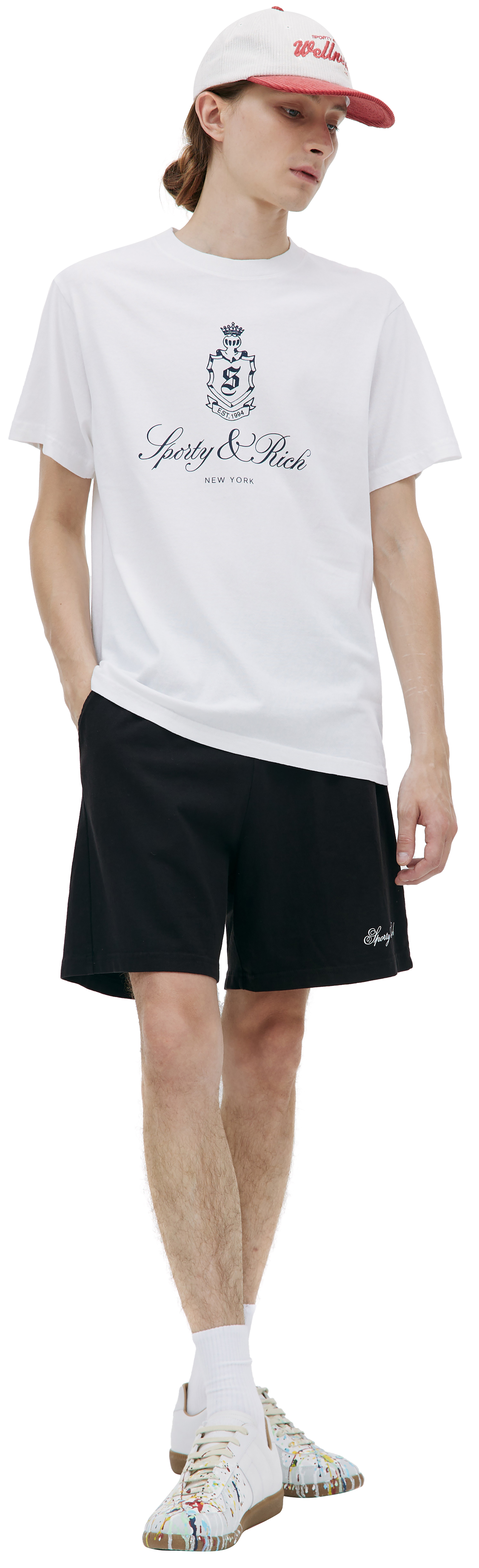 SPORTY & RICH White Vendome t-shirt