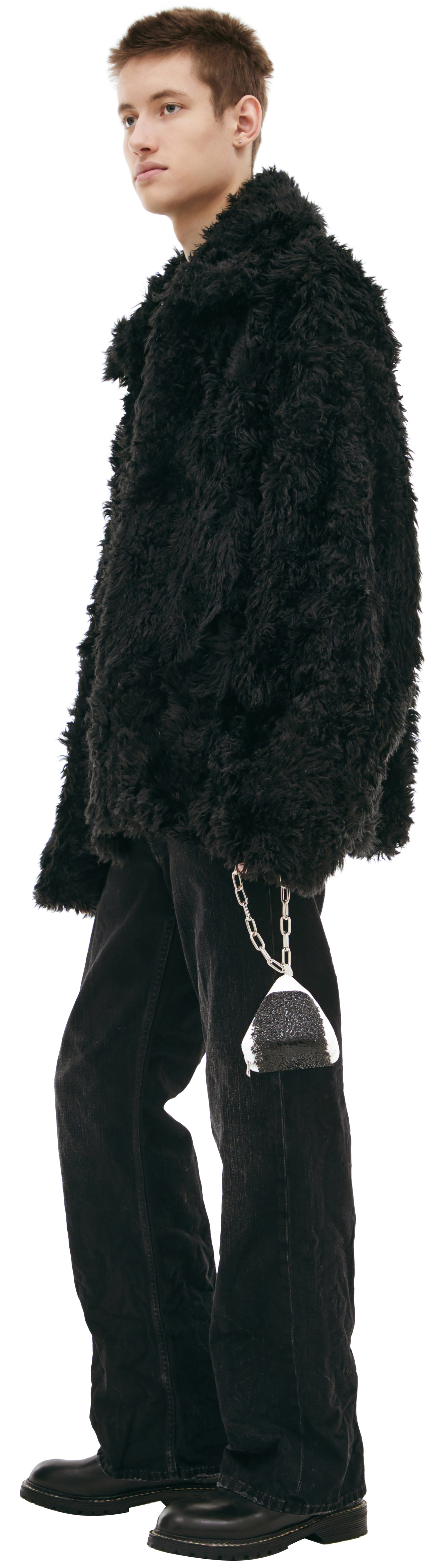 Doublet Plush jacket with teeth