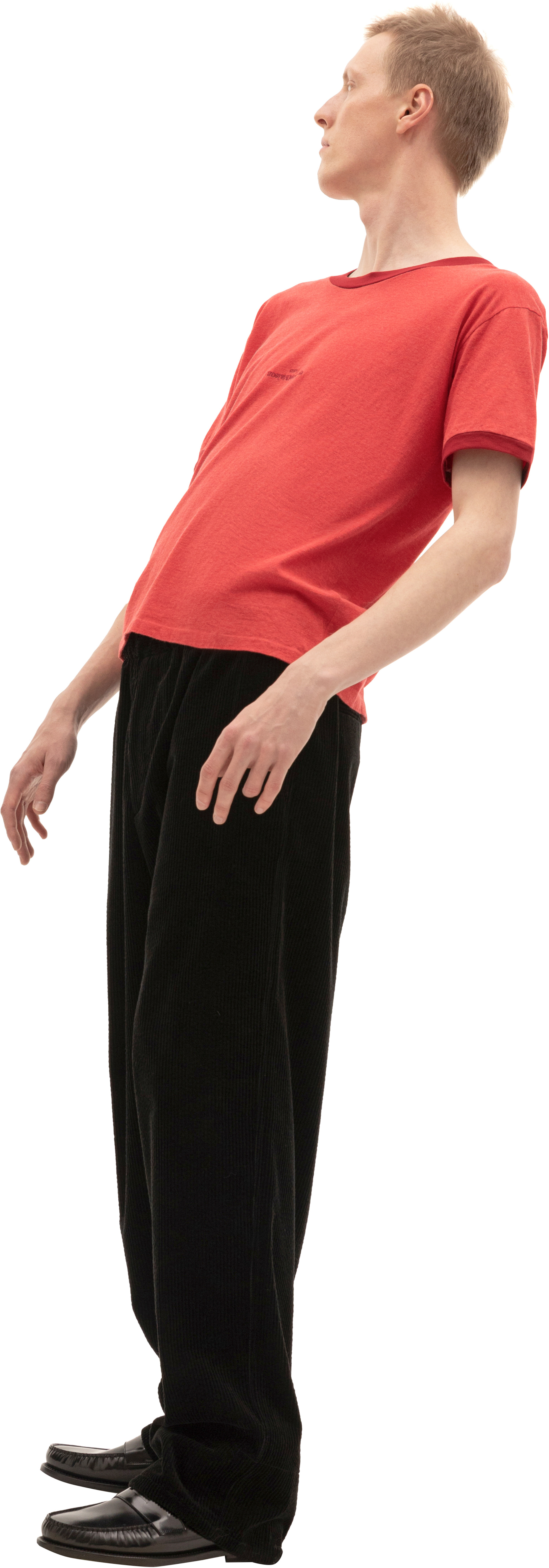 Maison Margiela Red Logo T-Shirt