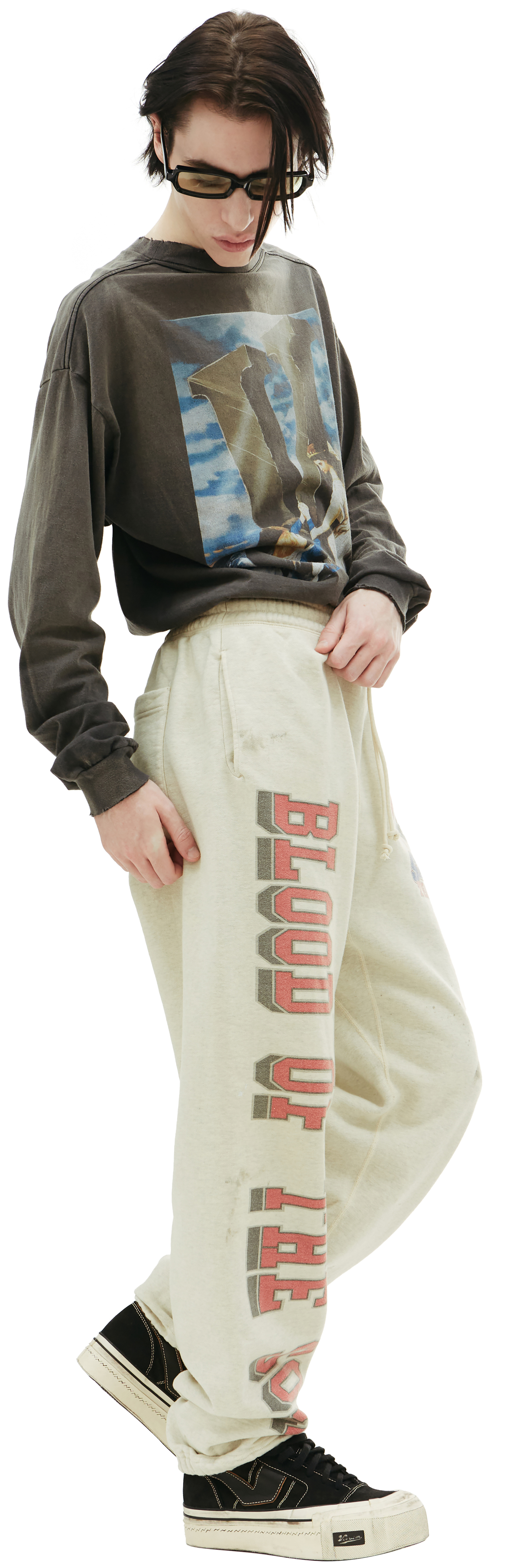 Saint Michael Saint Michael x Denim Tears printed sweatpants