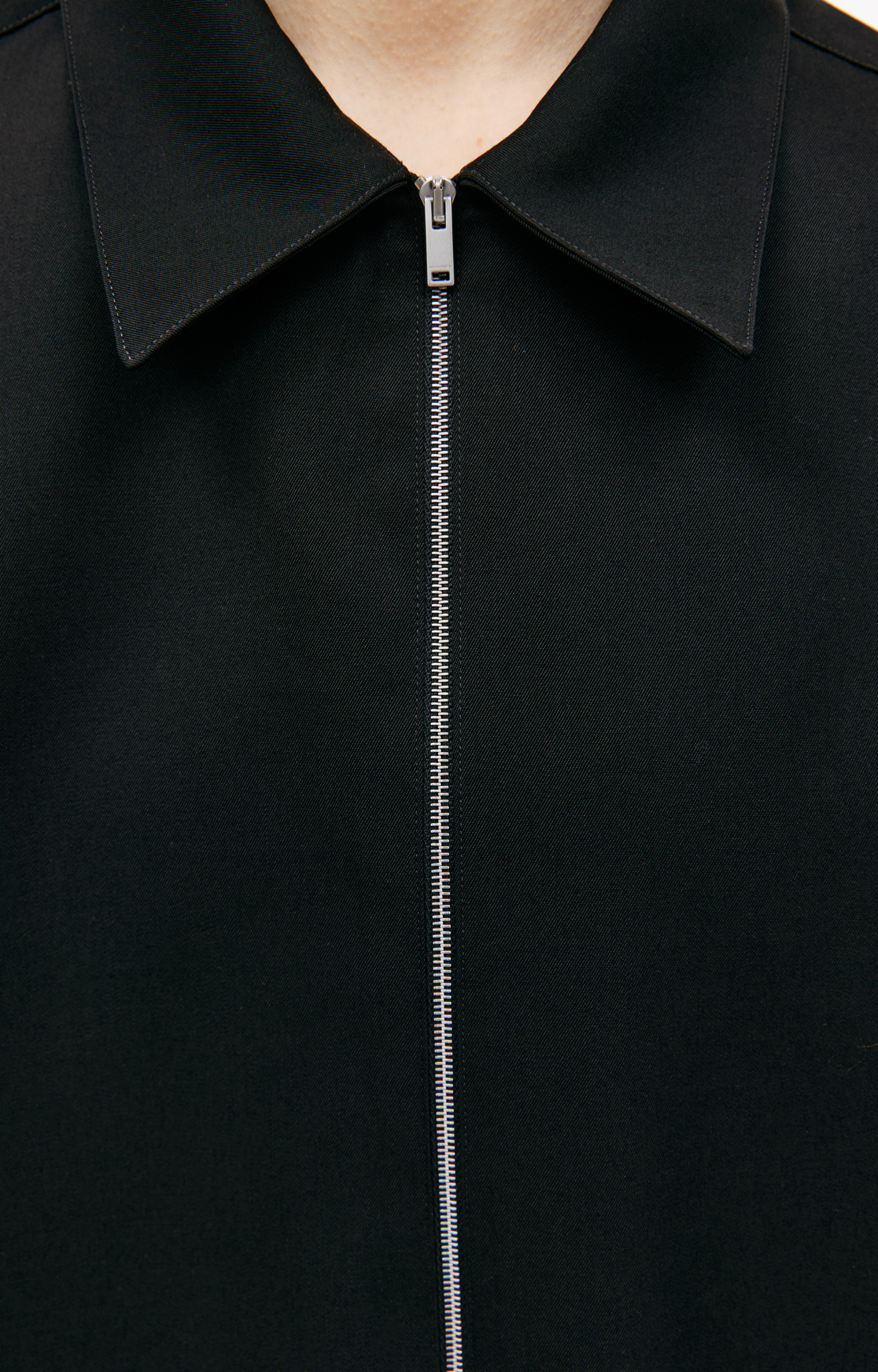 Jil Sander Zip up wool shirt