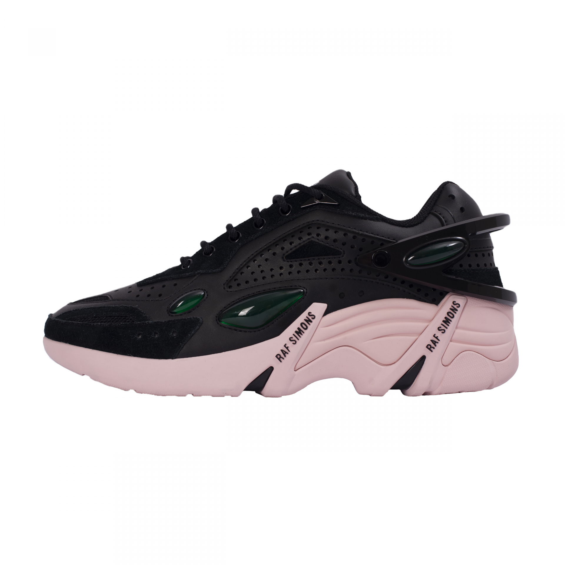 raf simons silver sneakers
