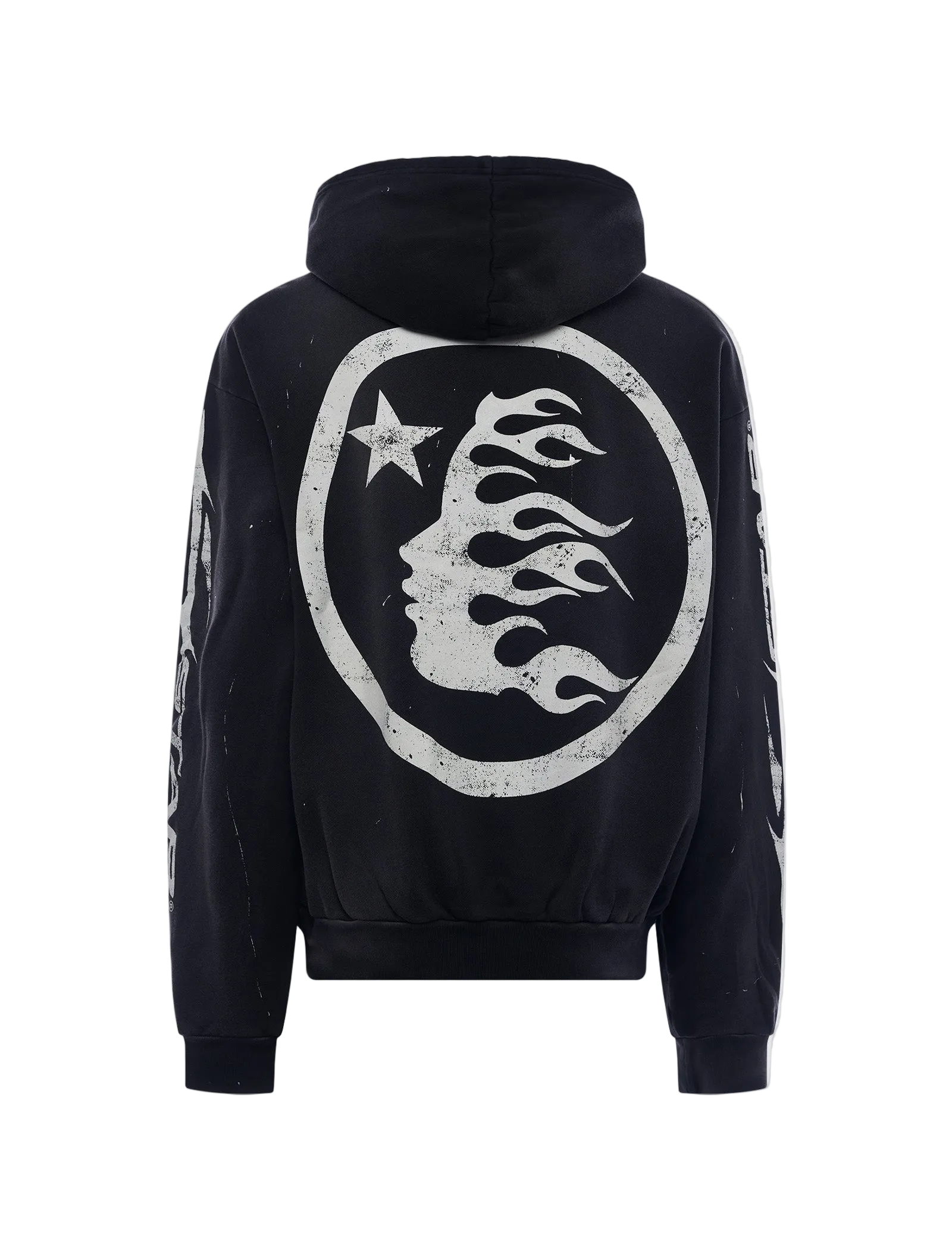 Hellstar Black print hoodie