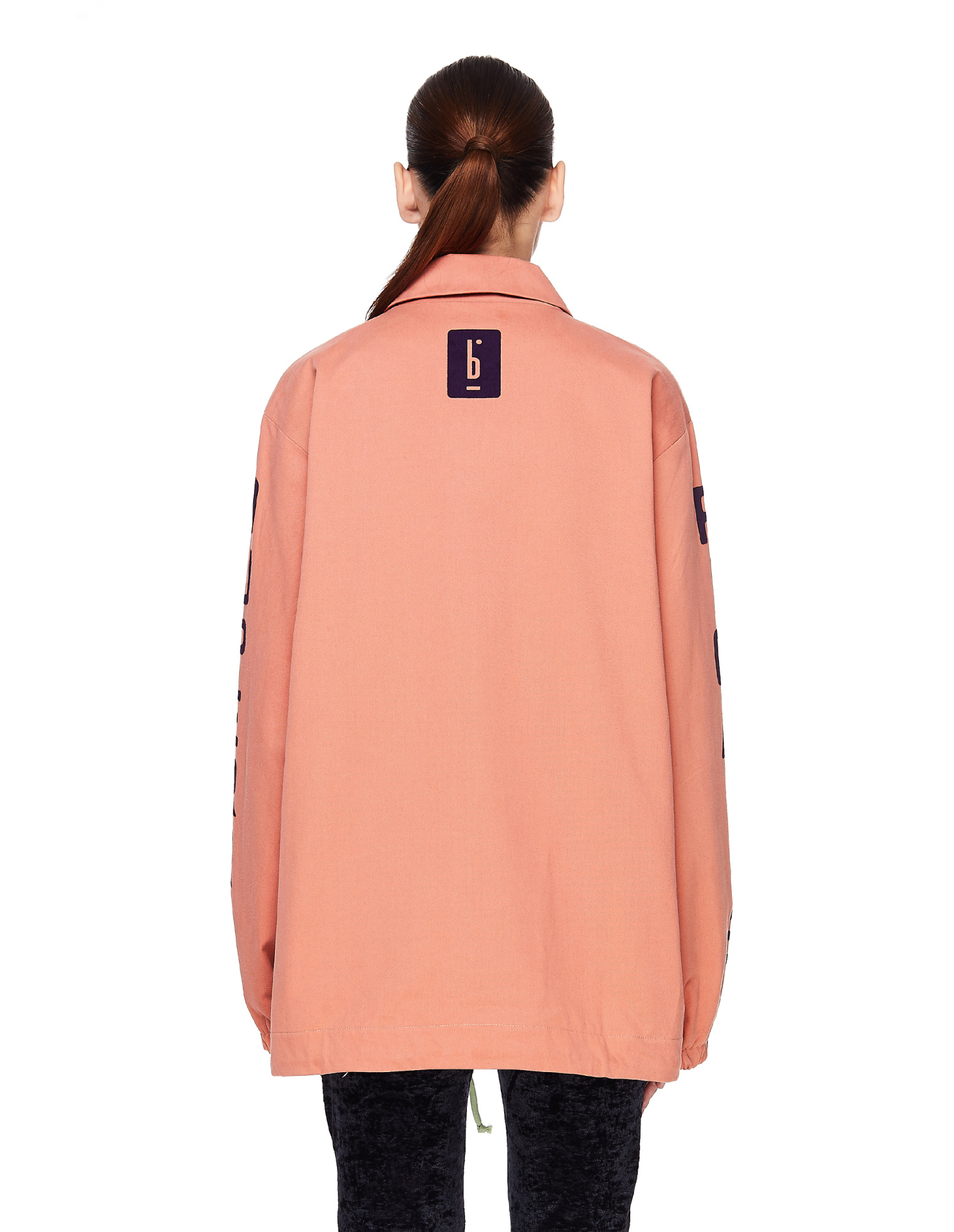 Pigalle Pink Cotton TM Coach Jacket