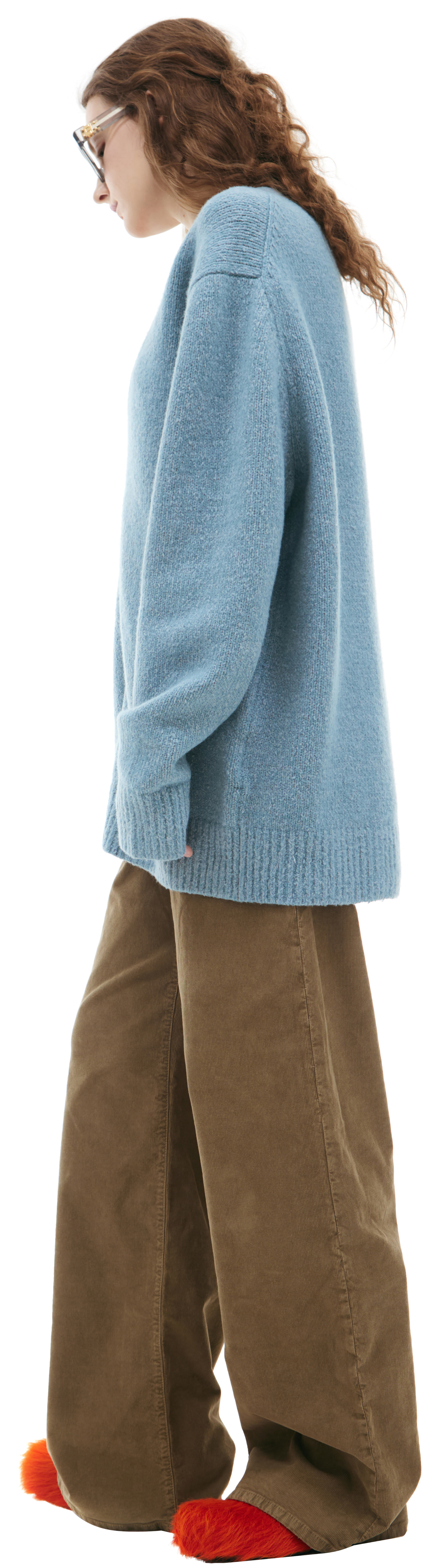 Acne Studios Blue wool cardigan