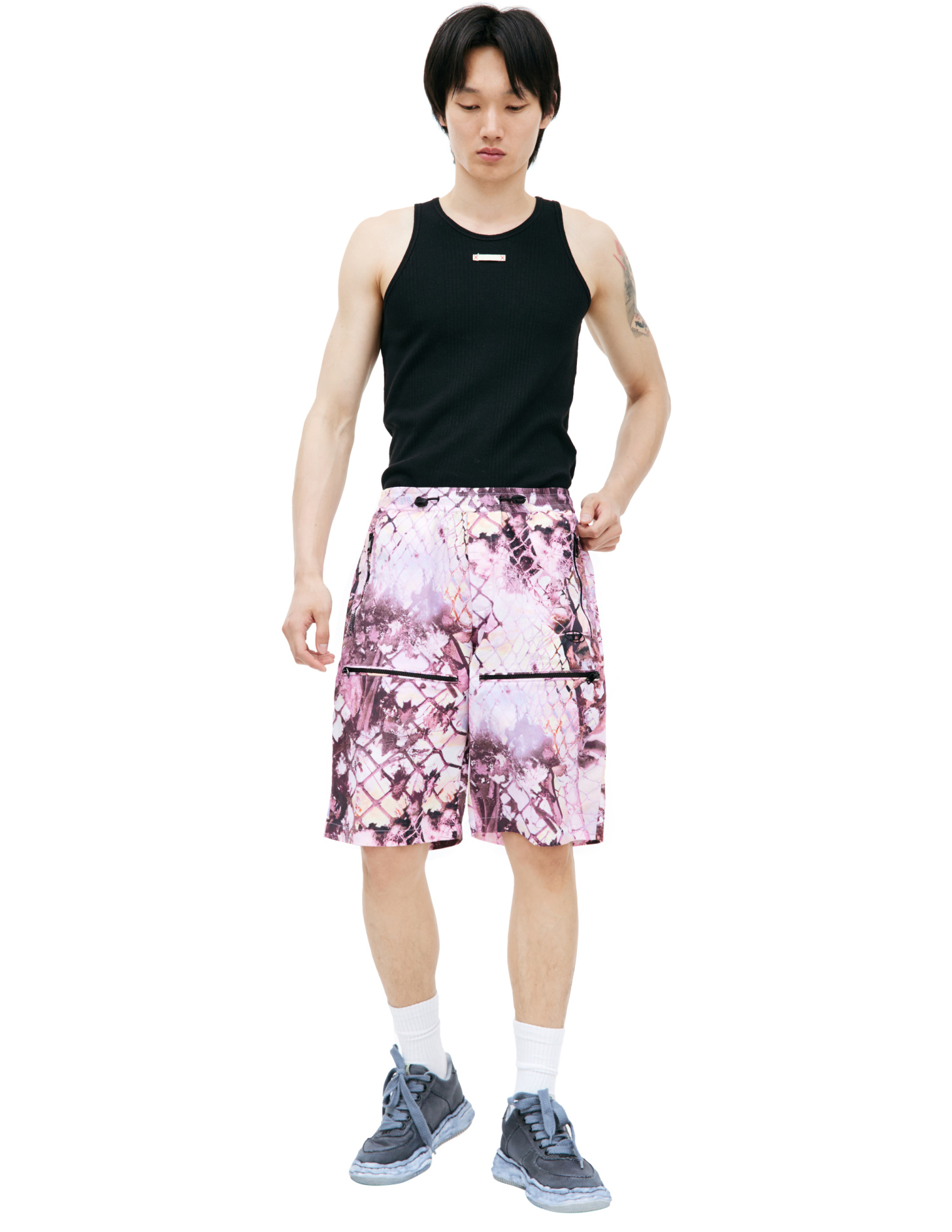 Diesel P-MCKELL nylon cargo shorts