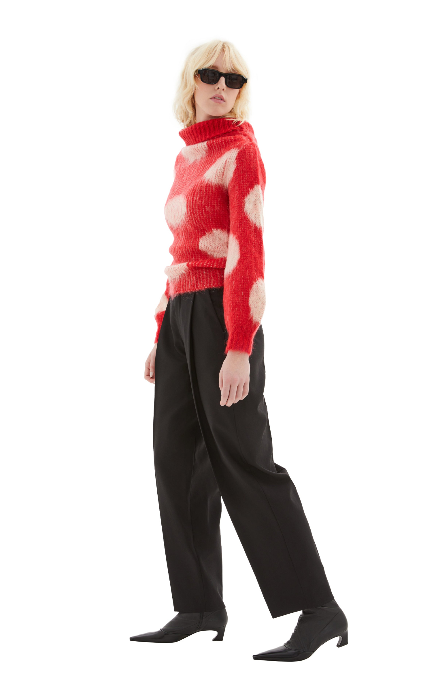 Marni Wool Pants With Pressed Pleats