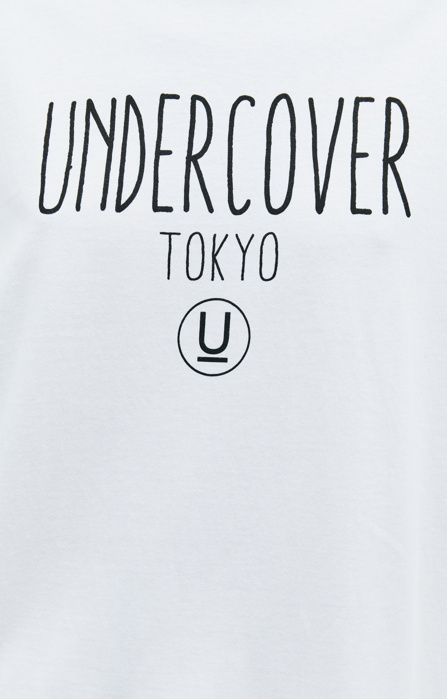 Undercover White logo t-shirt