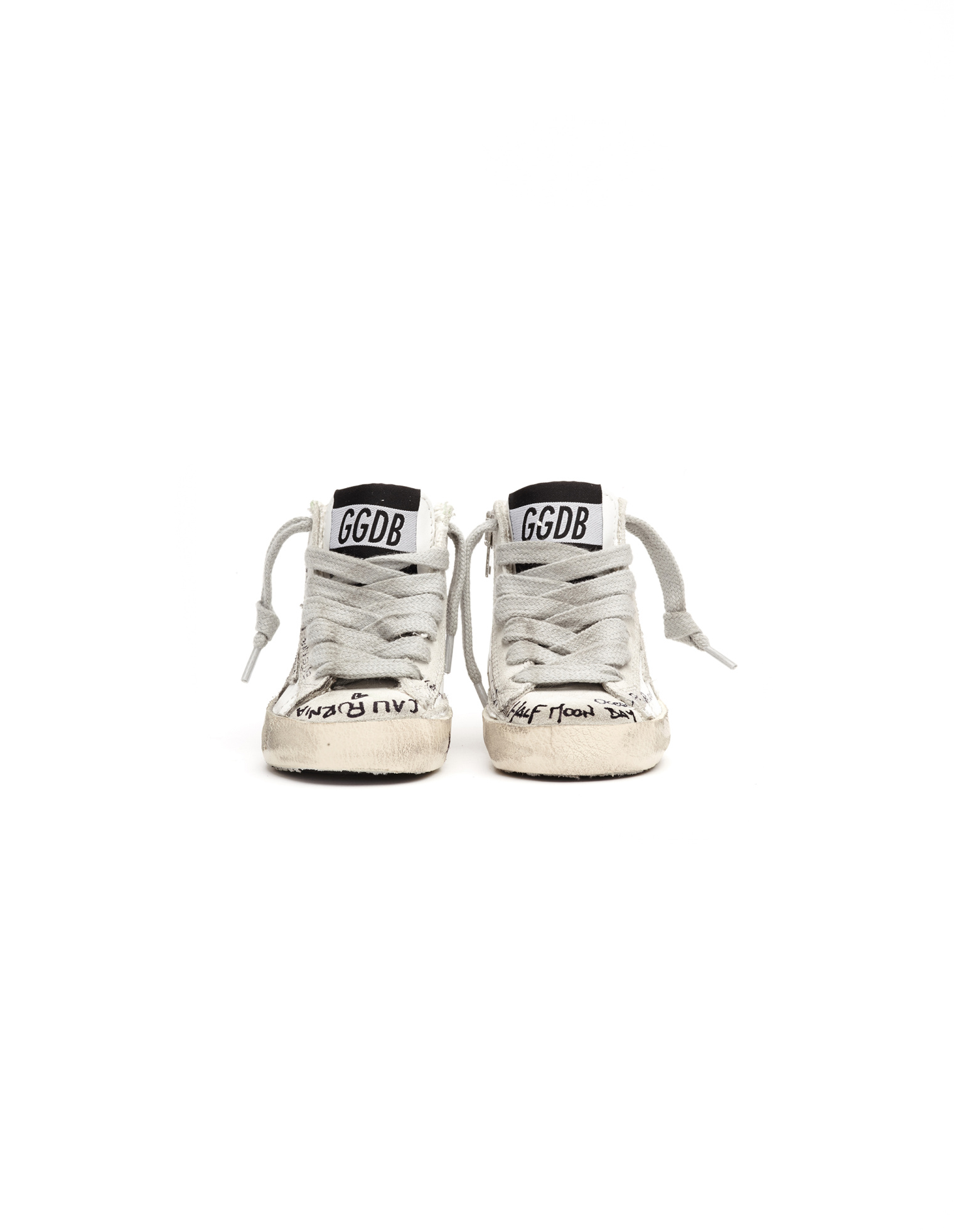 Golden Goose kids Кожаные кеды