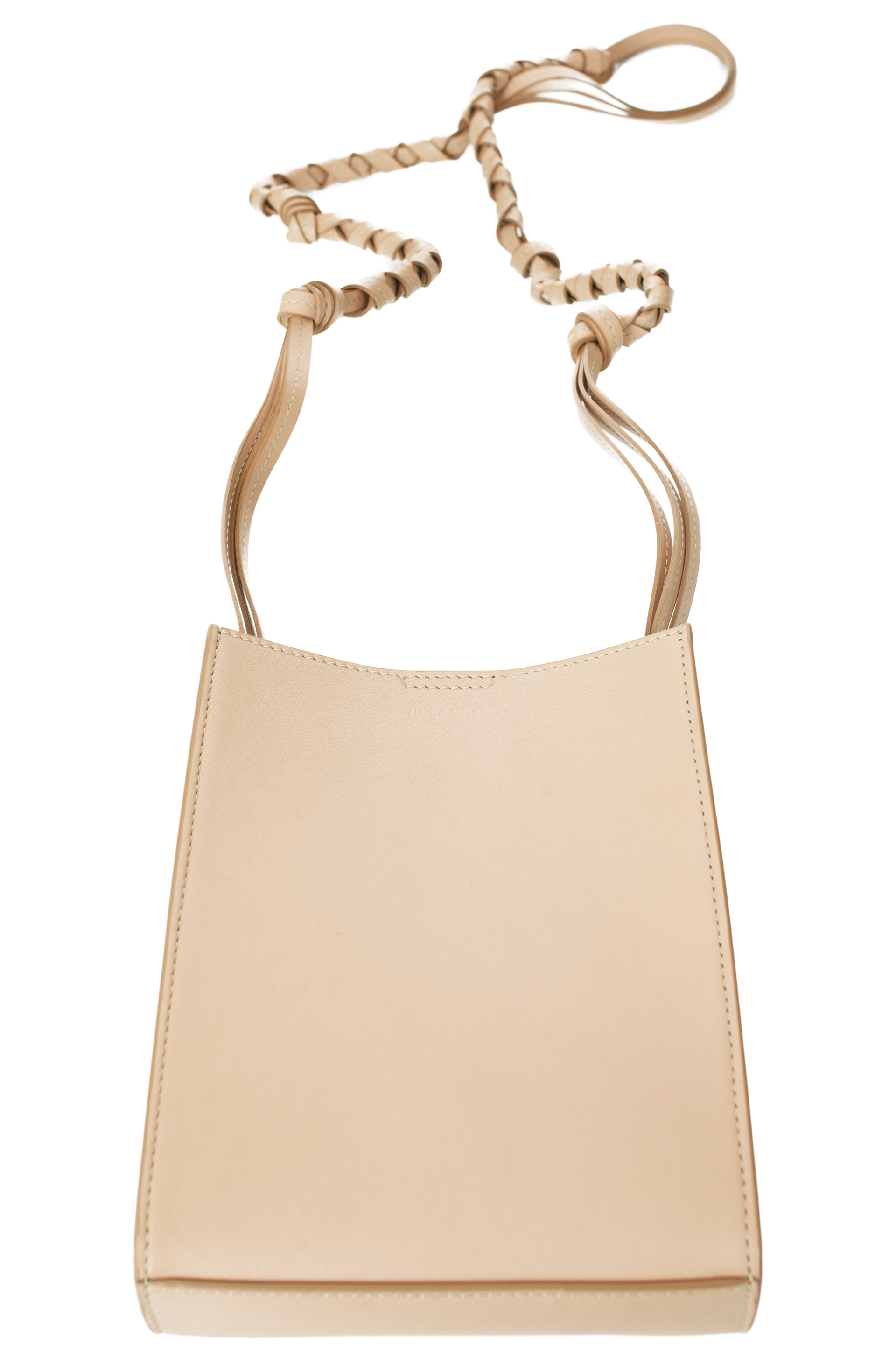 Jil Sander Tangle small leather bag