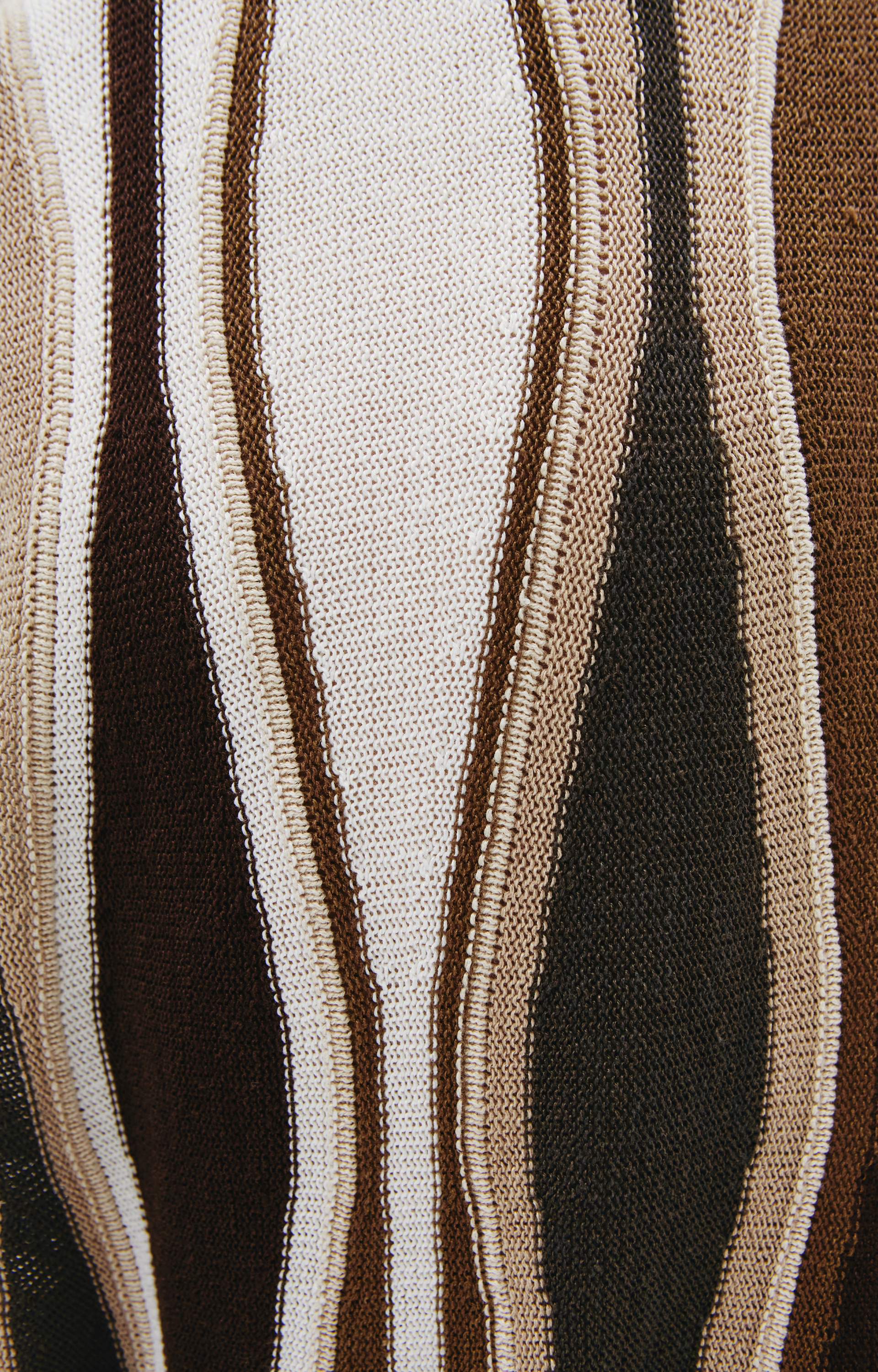 Children of the discordance Knit striped shorts