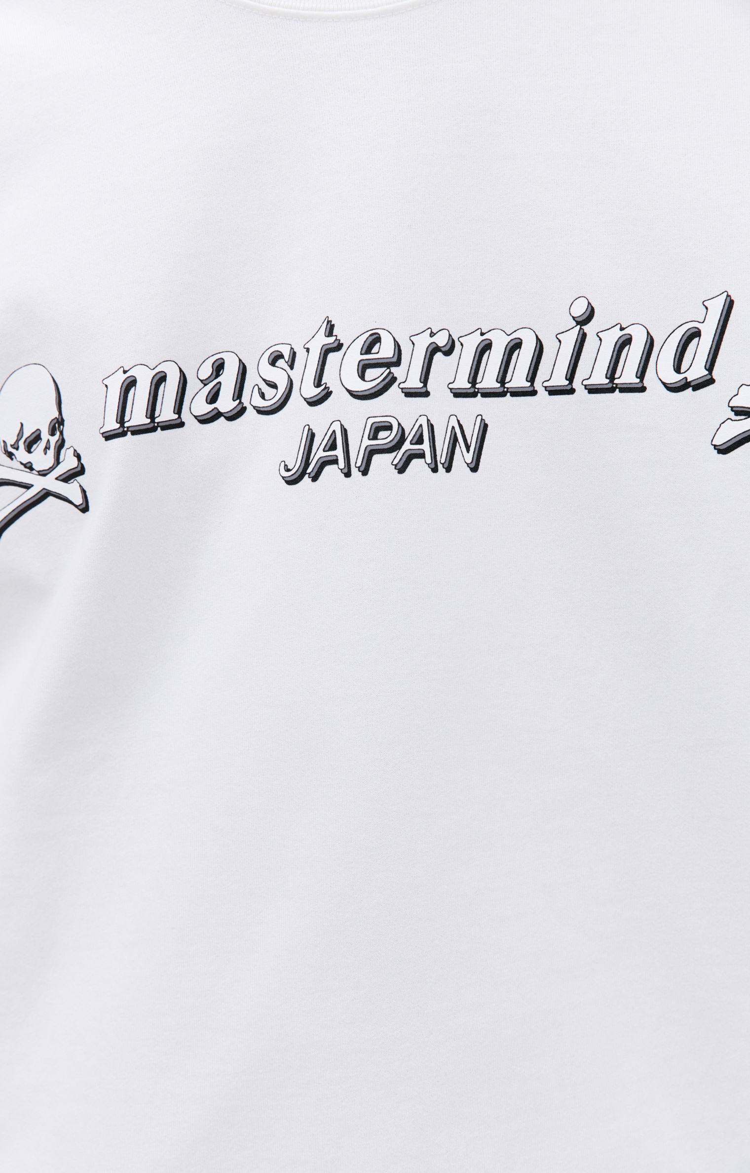 Mastermind WORLD Белая футболка с логотипом