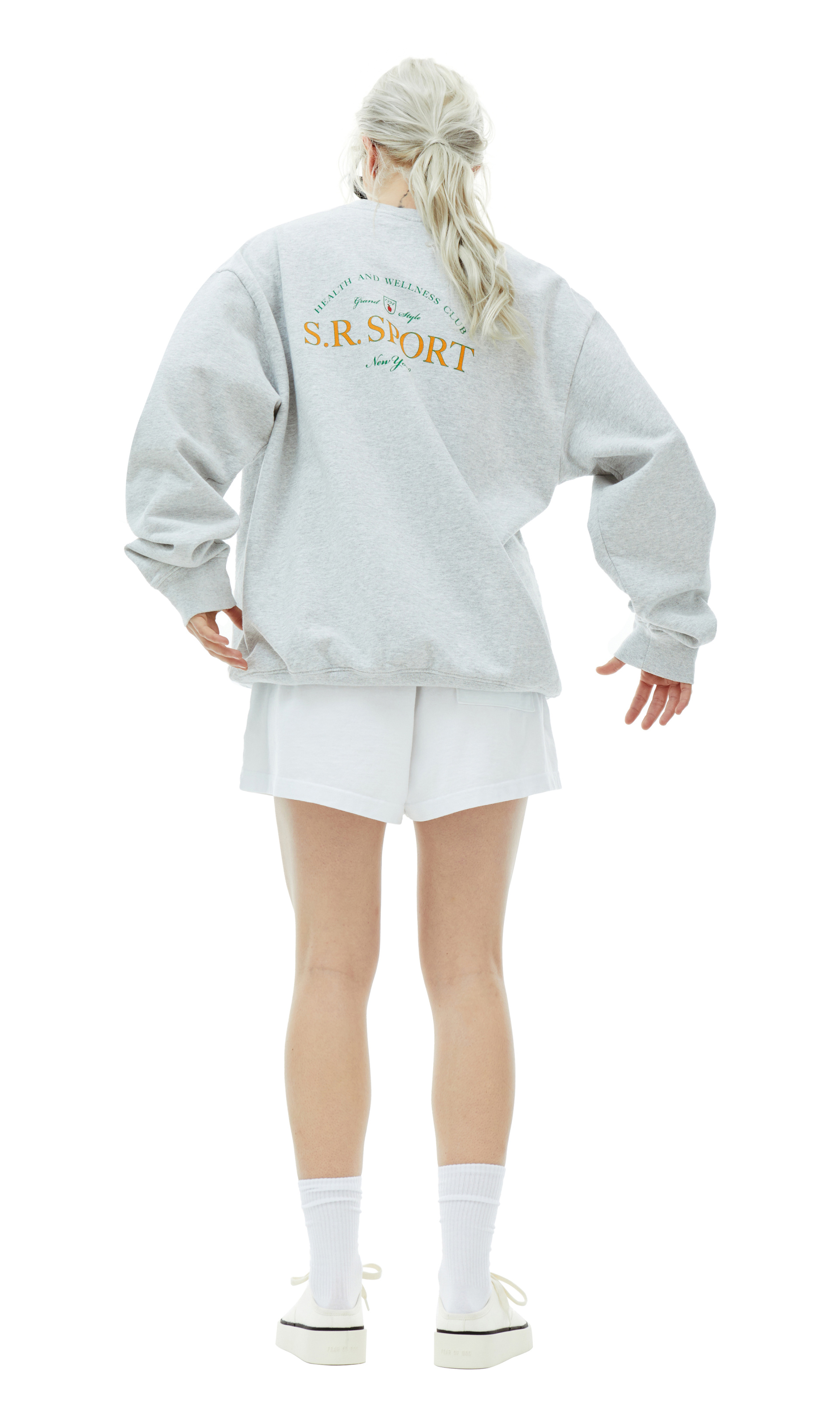SPORTY & RICH Wimbledon cotton sweatshirt