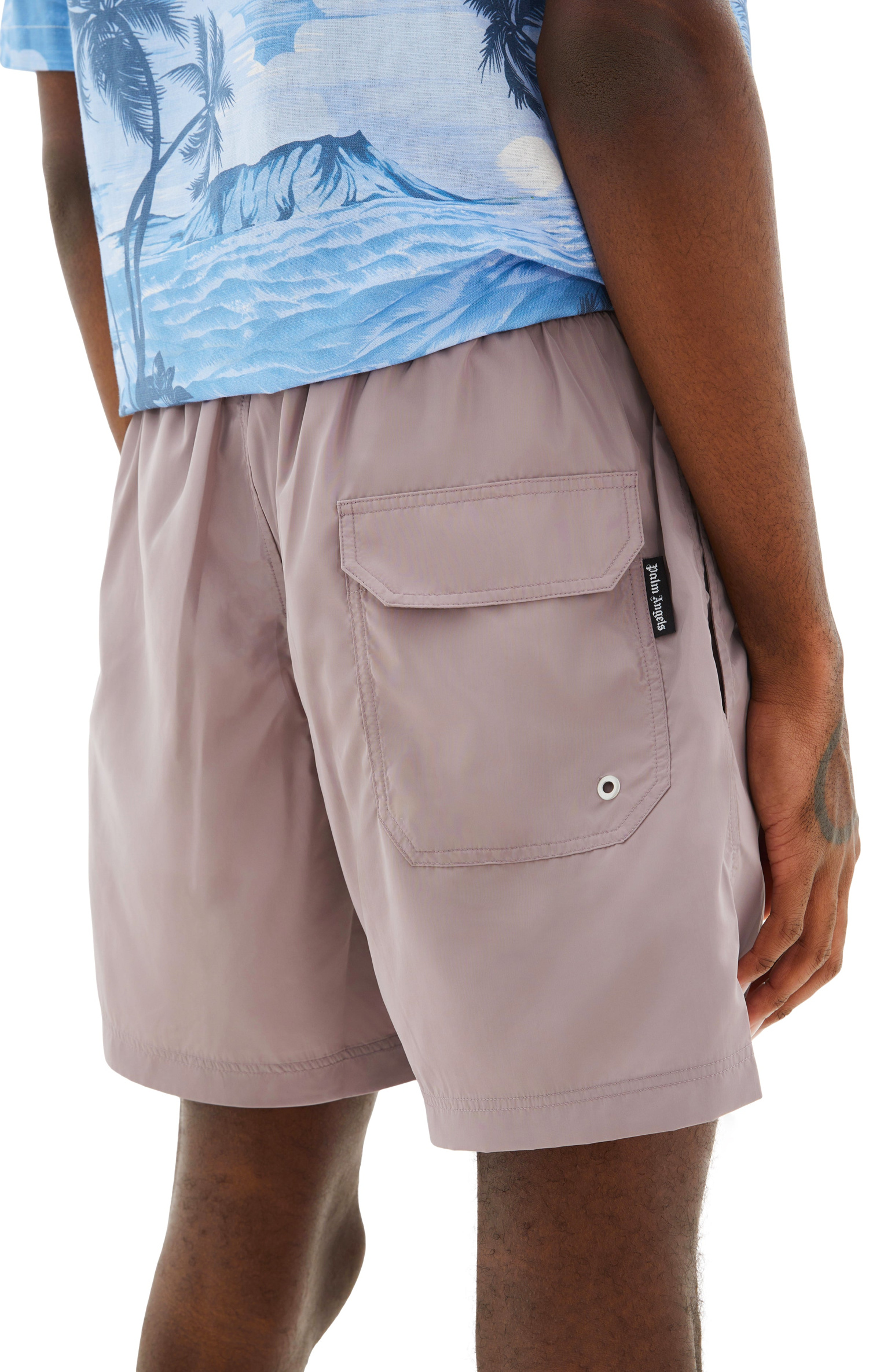 Palm Angels Classic Logo Swim Shorts