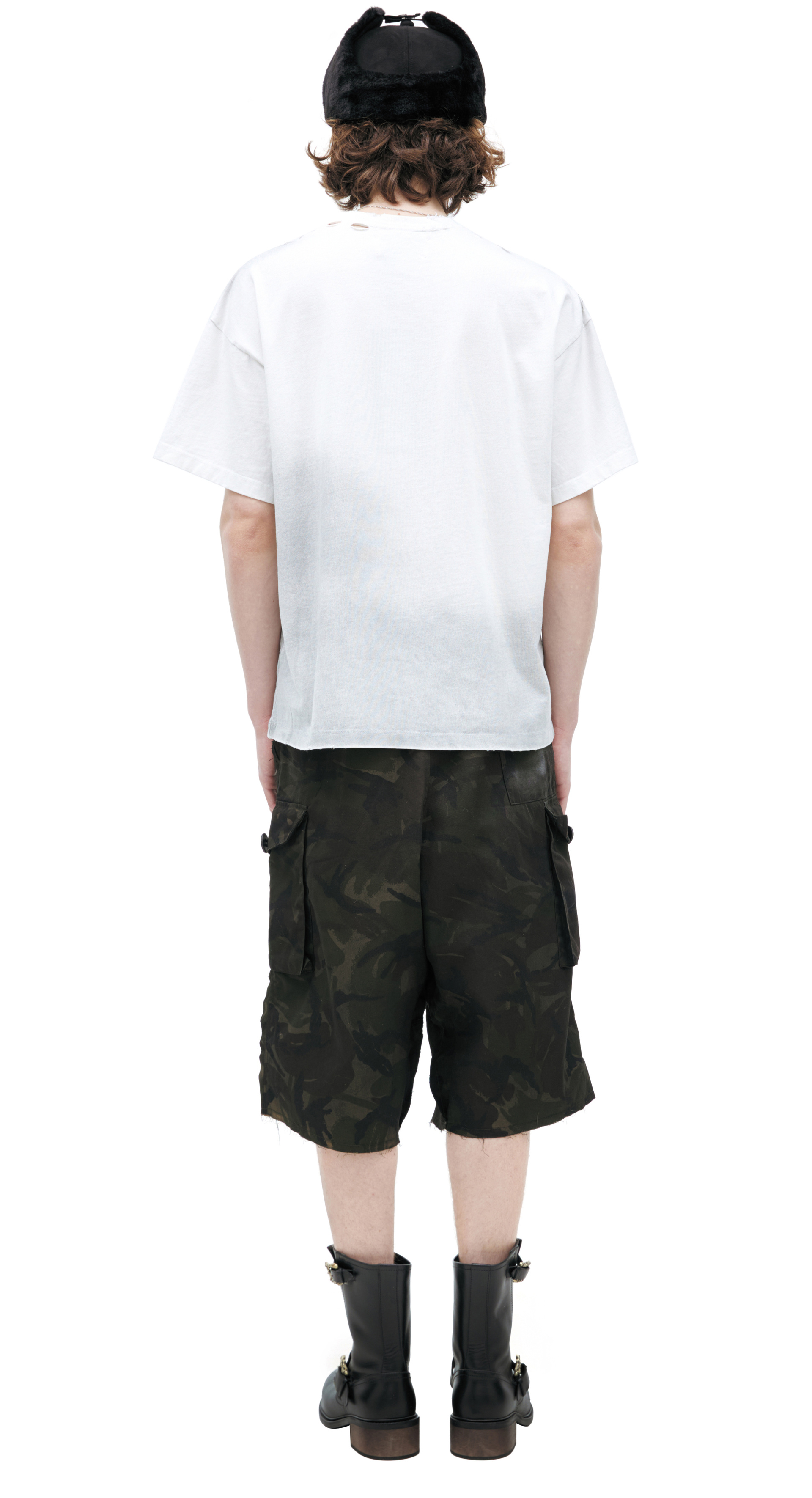 Satoshi Nakamoto White T-shirt with logo